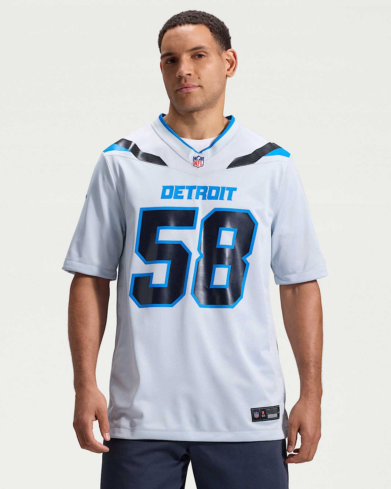 Мужские джерси Penei Sewell Detroit Lions Rivalries Collection Nike NFL Game Jersey