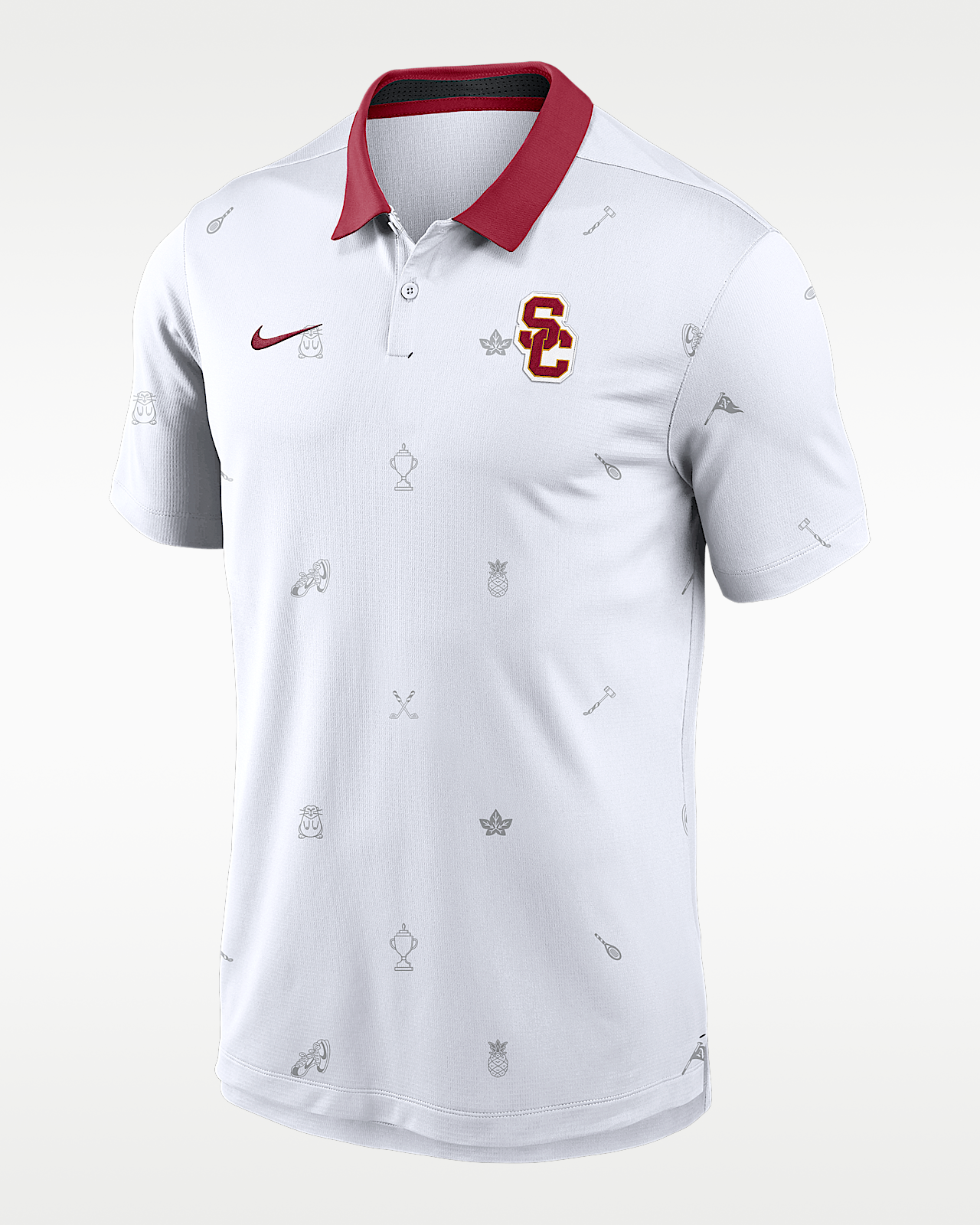 Мужские  USC Vapor Pattern Nike Dri-FIT College Polo
