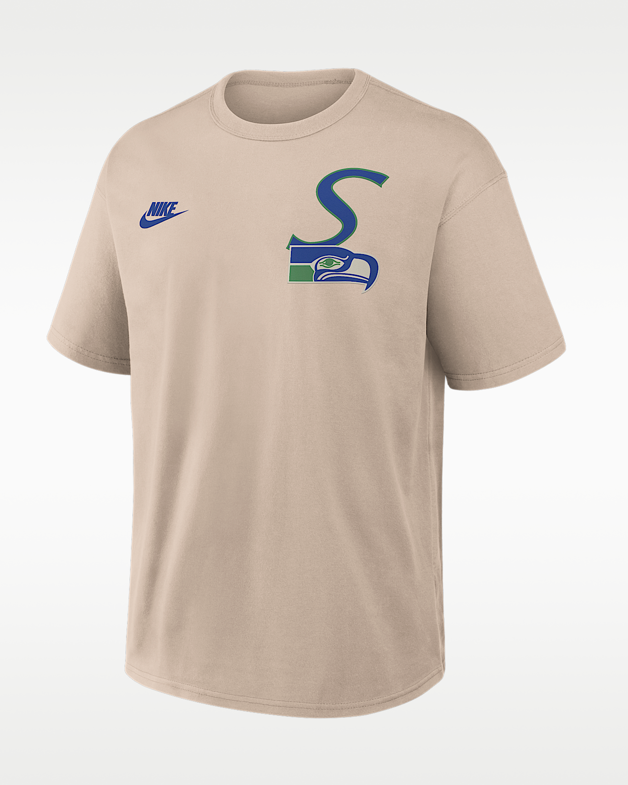 Мужская футболка Seattle Seahawks Rewind Max90 Nike NFL