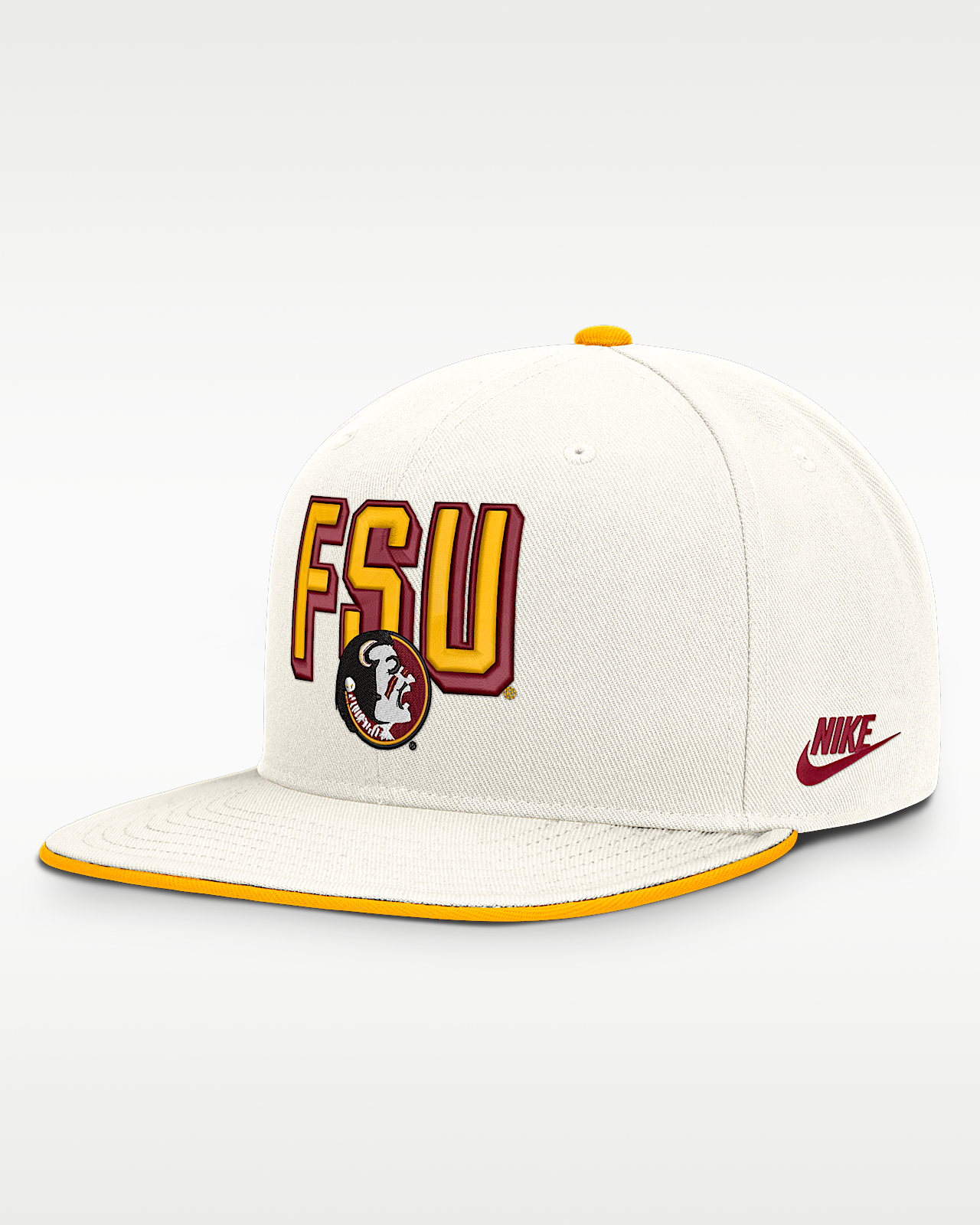 Мужские  Florida State Legacy Letter Mascot Pro Nike Dri-FIT College Adjustable Hat