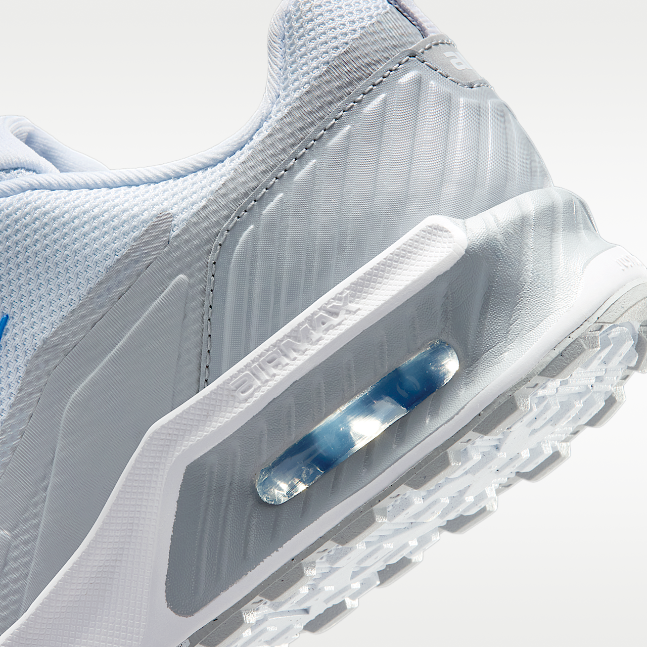 Nike Air Max sneaker Football Grey/Wolf Grey/Wit/Blue Crystal