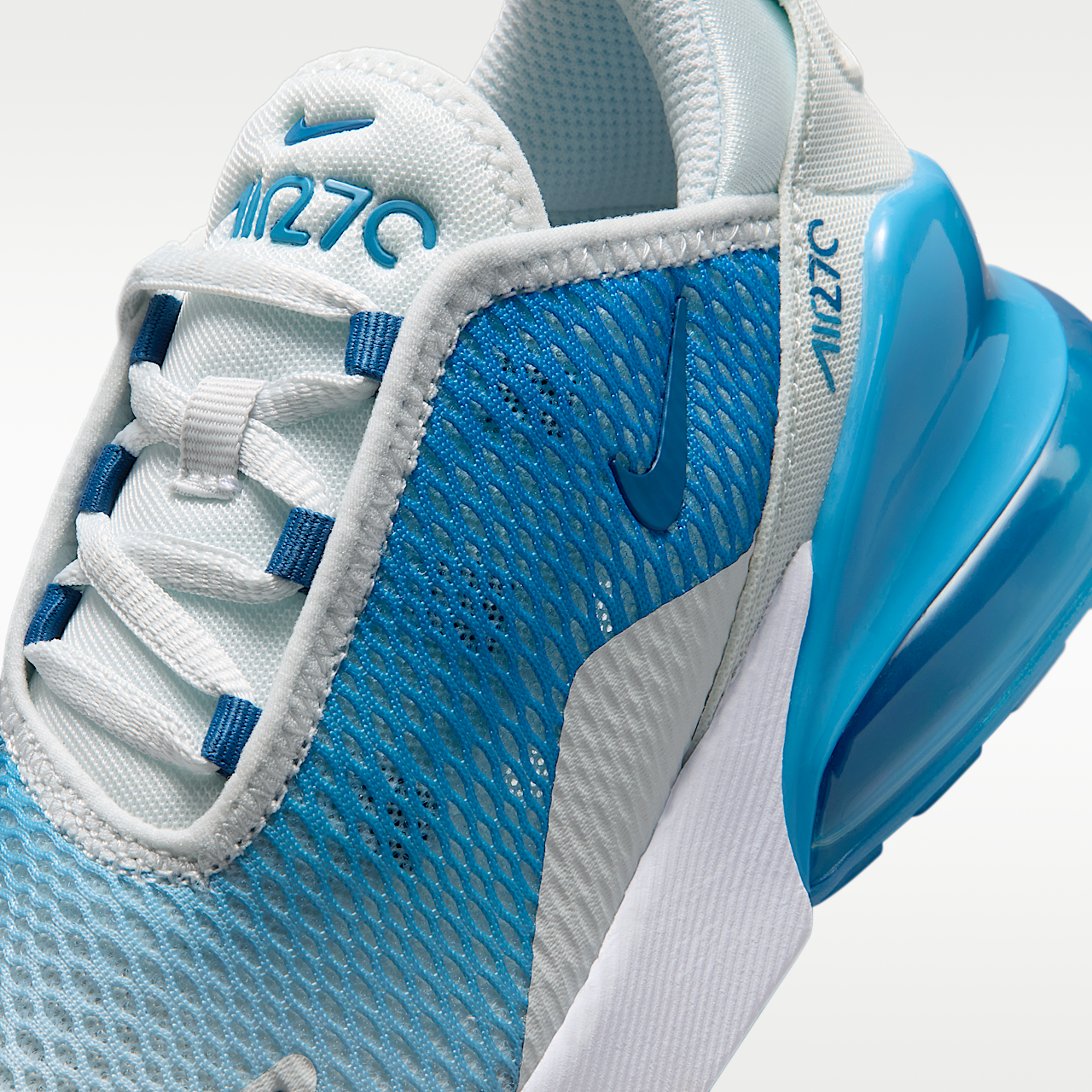 Nike Air Max sneaker Off White/Dutch Blue/Court Blue