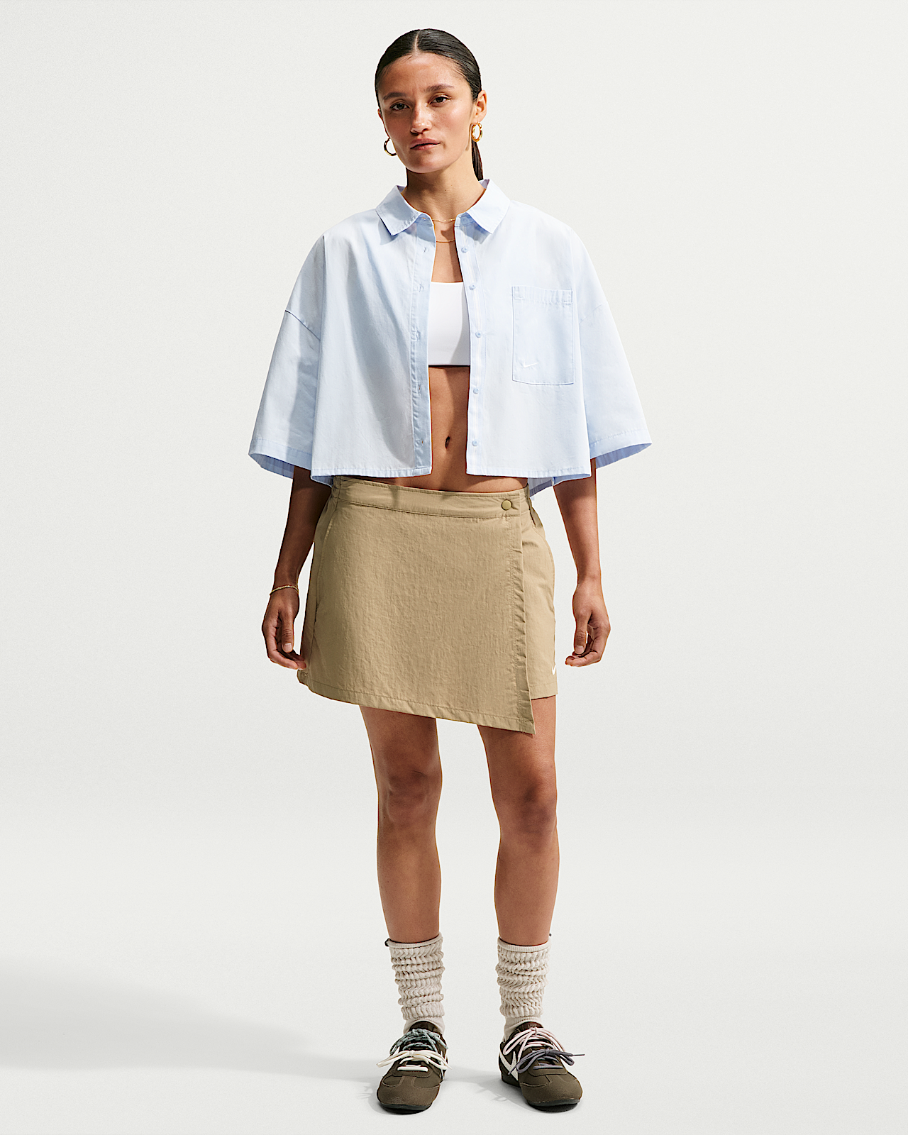 Женские  Nike Sportswear Mid-Rise Skort