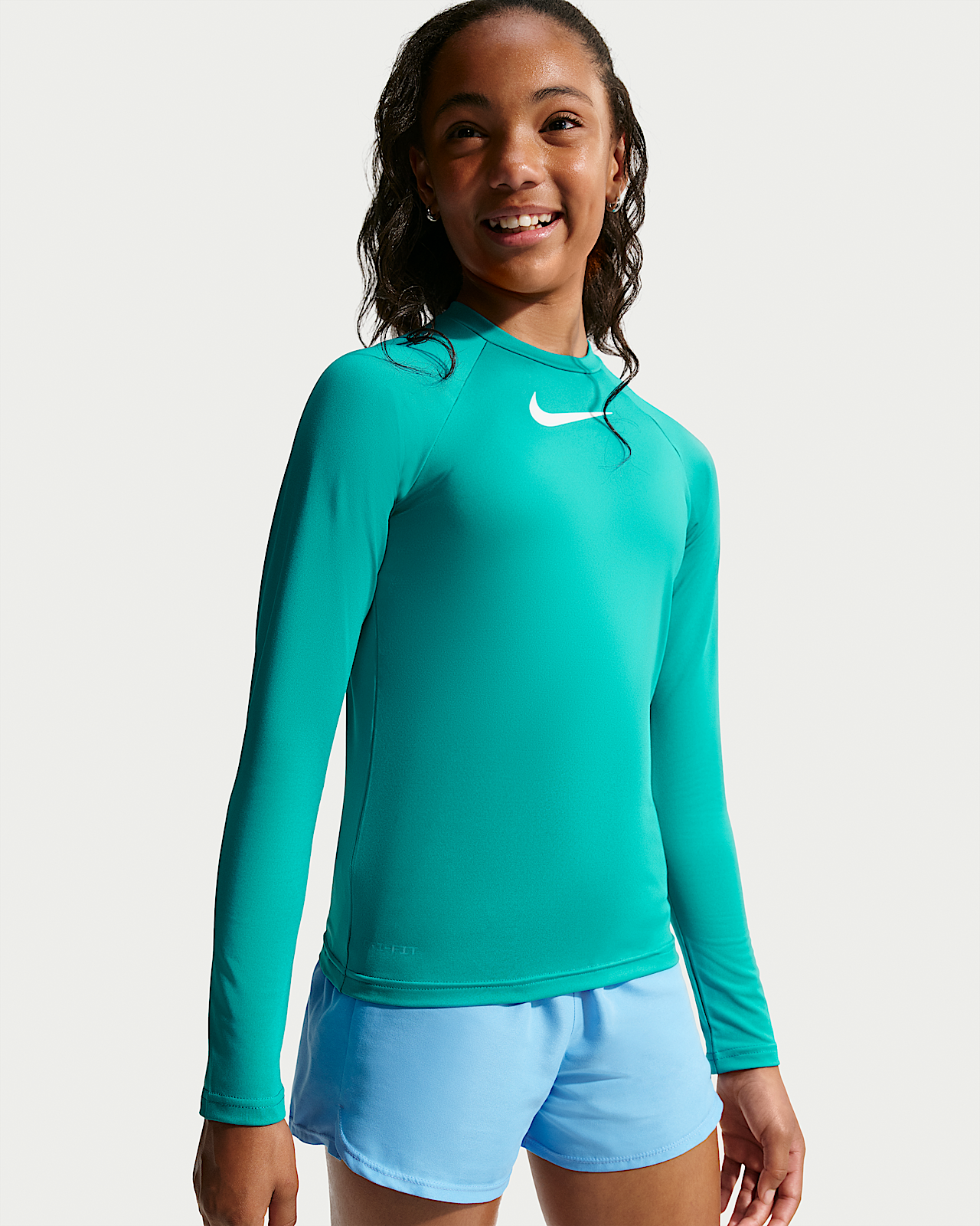 Детские  Nike Swim Hydroguard Big Kids' (Girls') Dri-FIT UV Long Sleeve Top