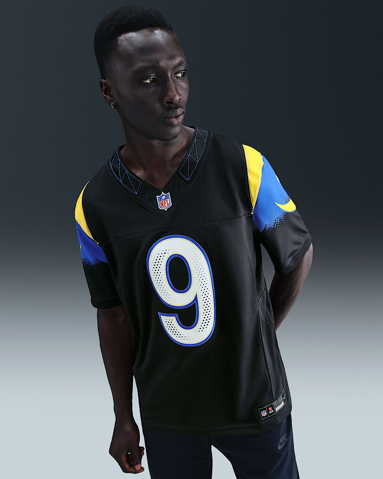 Мужские джерси Matthew Stafford Los Angeles Rams Rivalries Collection Nike Dri-FIT NFL Limited Jersey