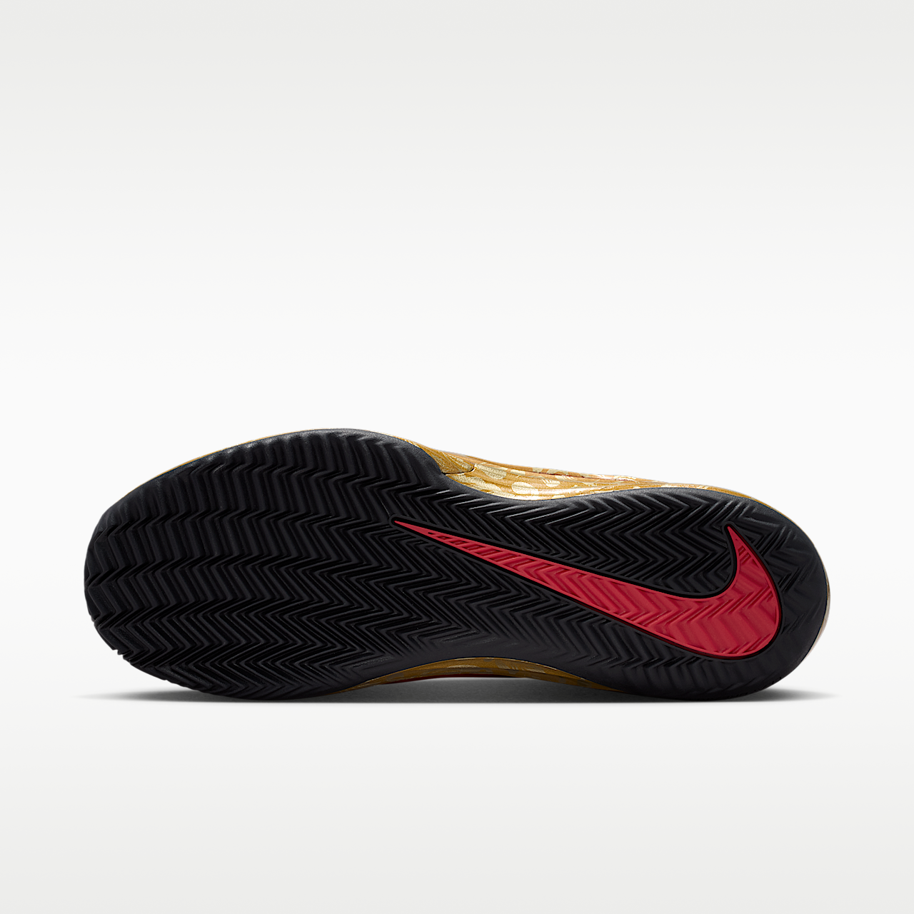 Nike  sneaker Sport Red/Metallic Gold/Zwart