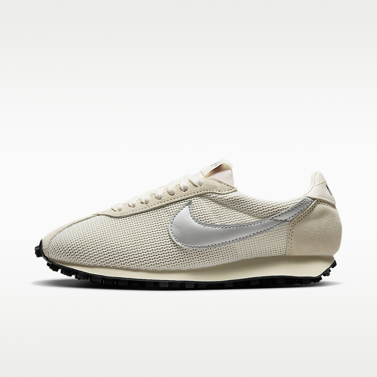 Nike  sneaker Sail/Coconut Milk/Zwart/Metallic Silver
