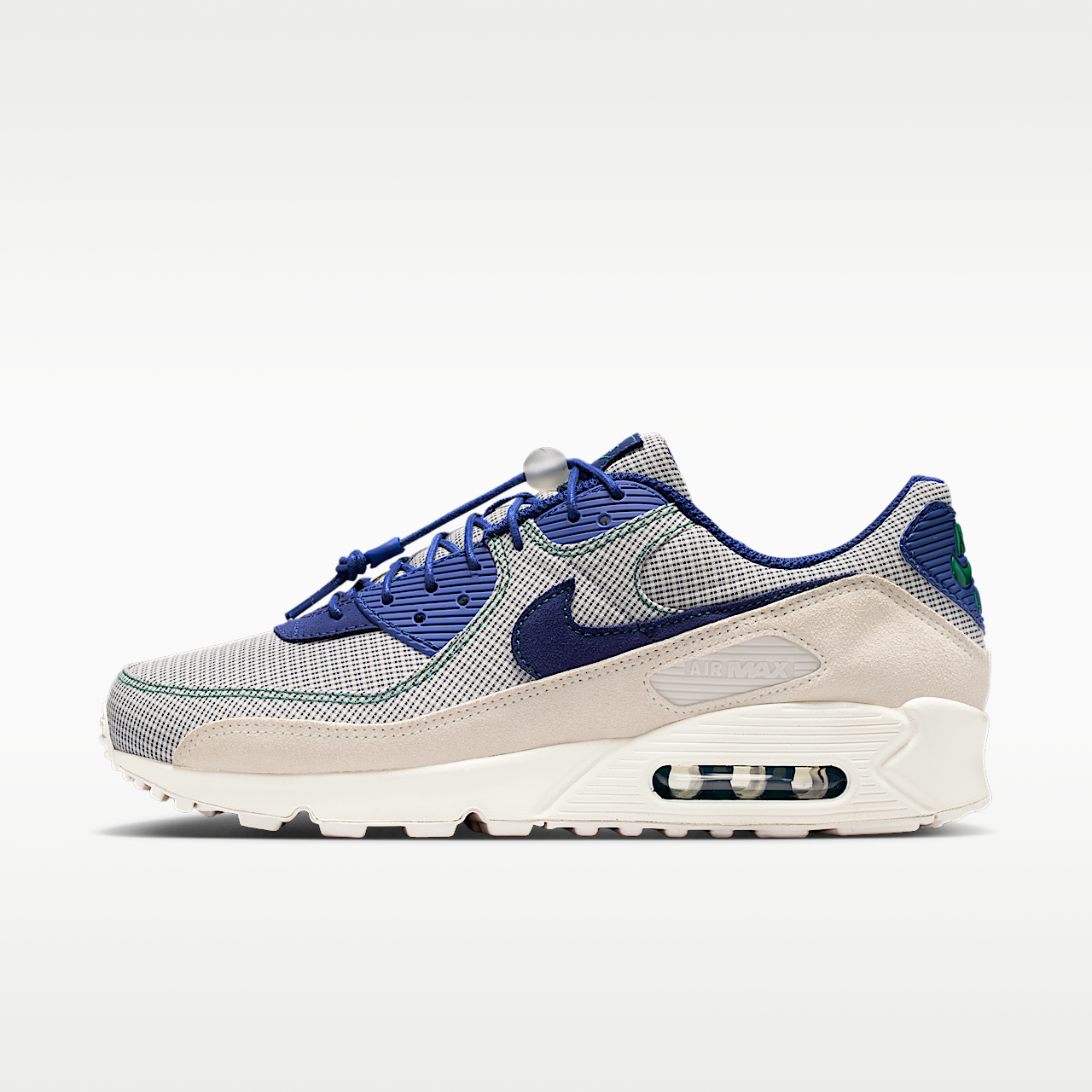 Nike Air Max sneaker Coconut Milk/Legion Pine/Light Orewood Brown/Deep Royal Blue