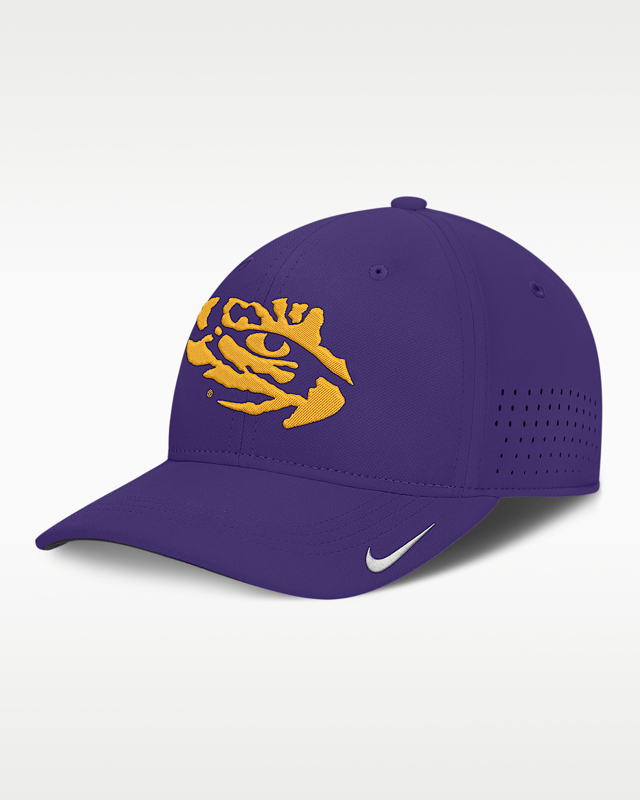 Мужские  LSU Sideline Practice Nike Dri-FIT College Hat