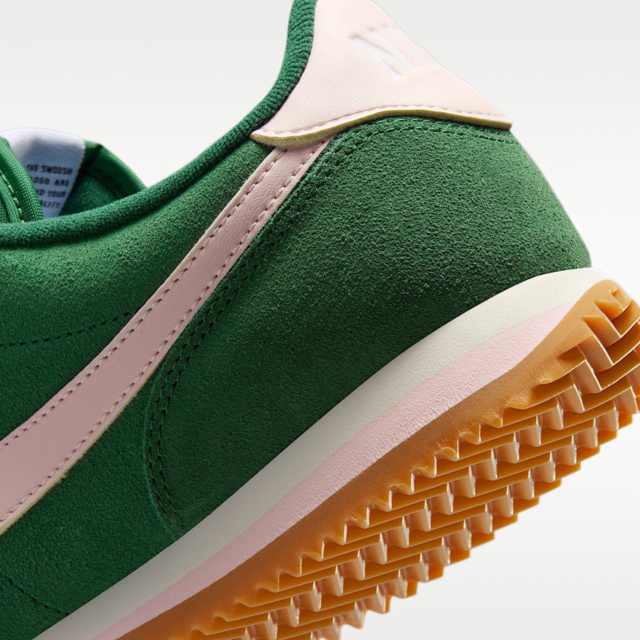 Nike Cortez sneaker Sport Green/Sail/Gum Light Brown/Pink Foam