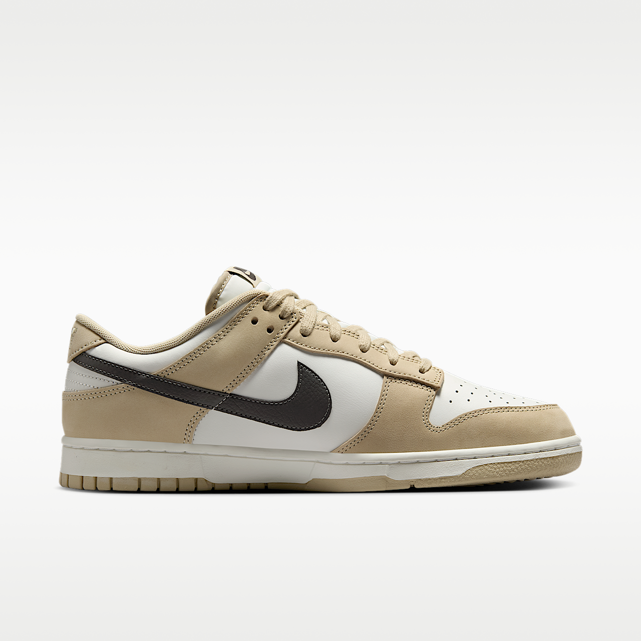 Nike Dunk Low sneaker Desert Khaki/Summit White/Medium Ash