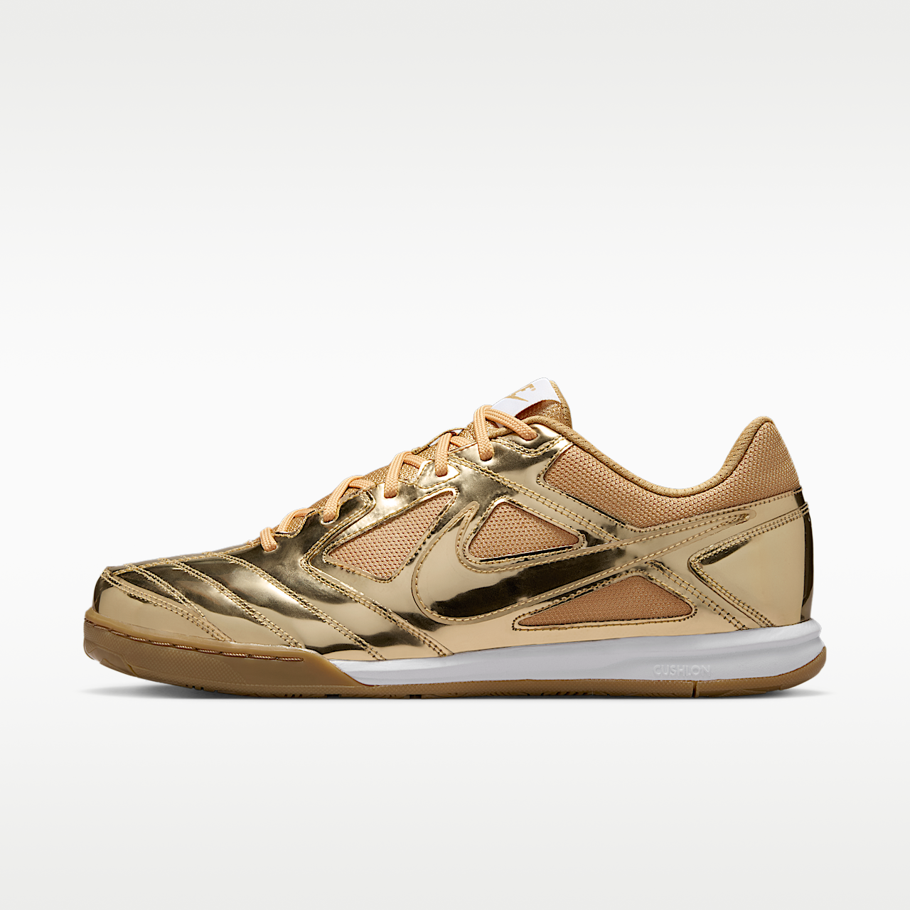 Nike Gato LV8 (Metallic Gold/White/Gum Light Brown/Metallic Gold)