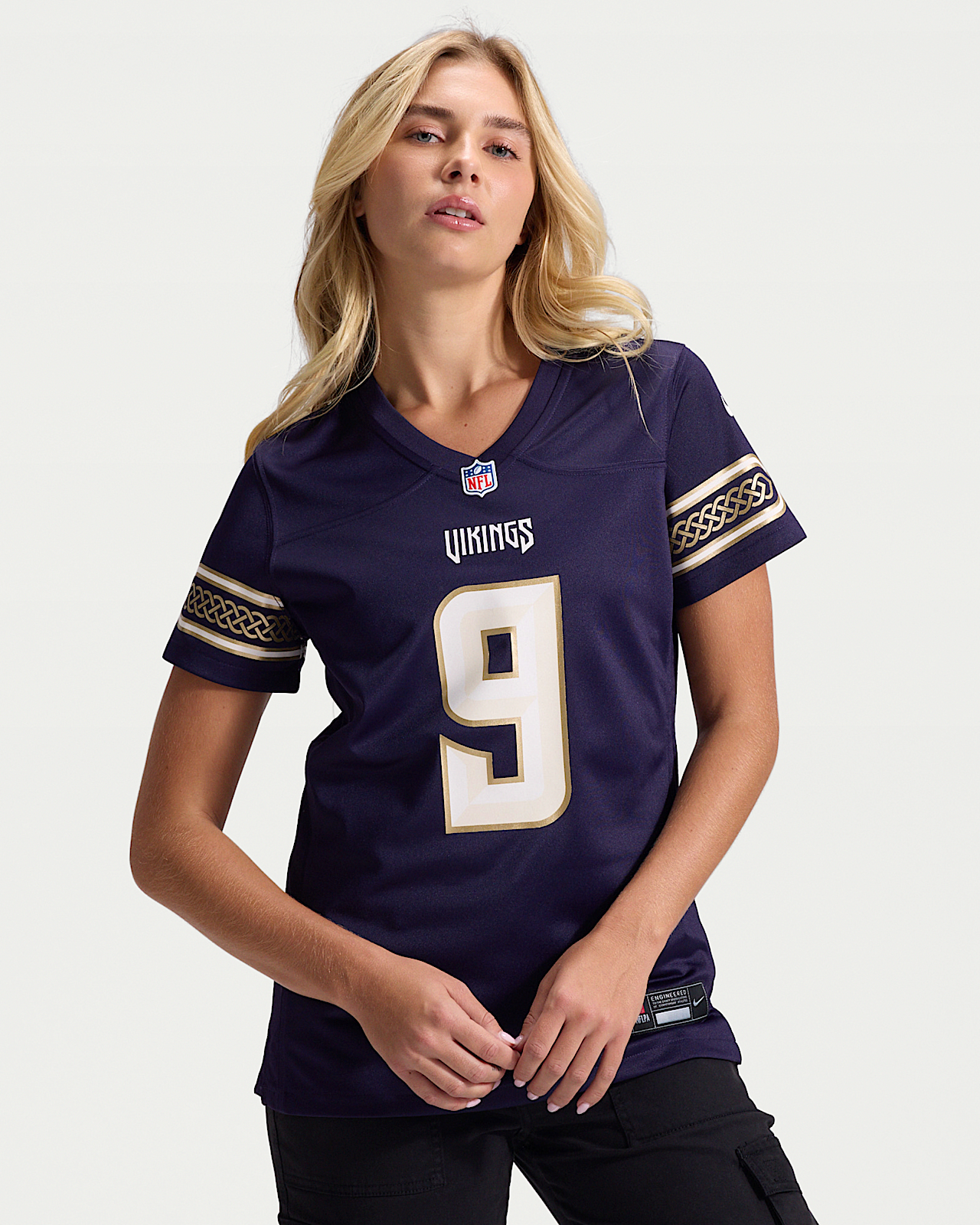 Женские джерси J.J. McCarthy Minnesota Vikings Rivalries Collection Nike NFL Game Jersey