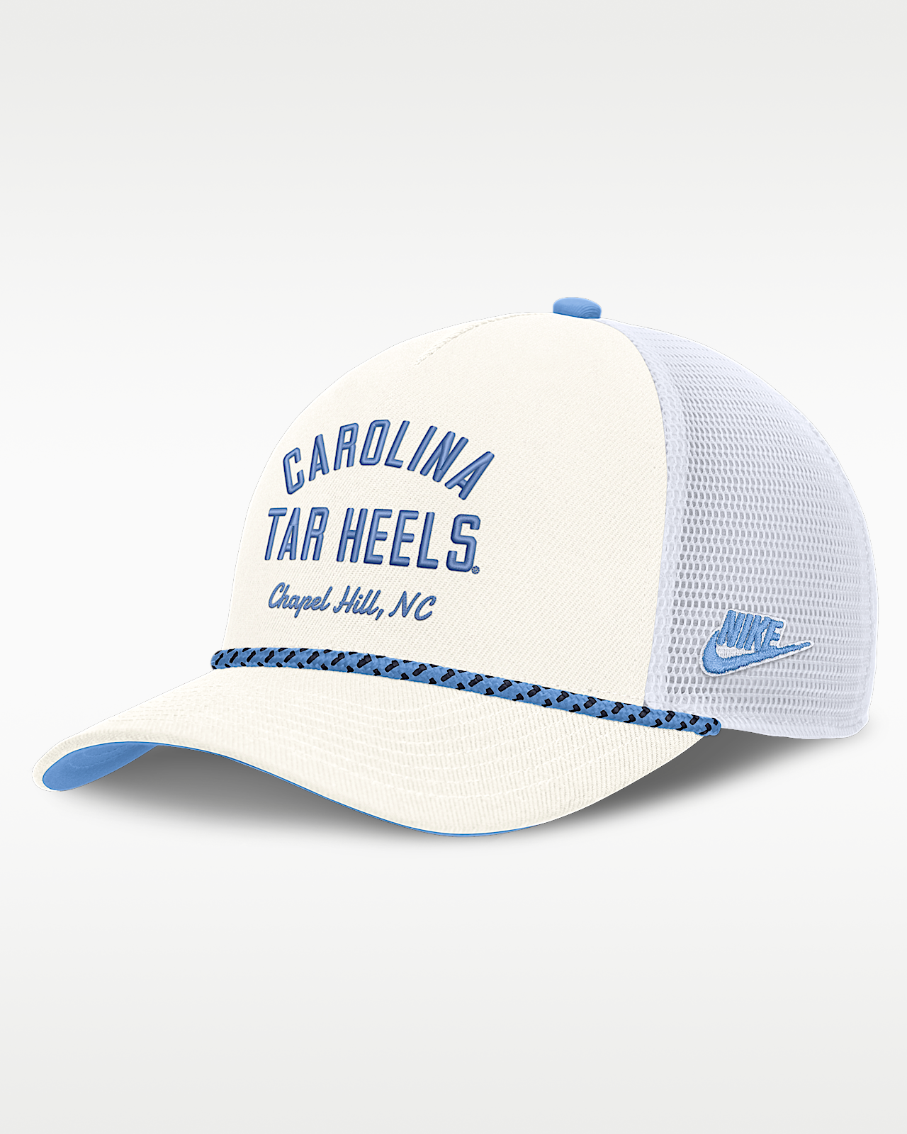 Женские  North Carolina Denim Nike College Trucker Adjustable Hat