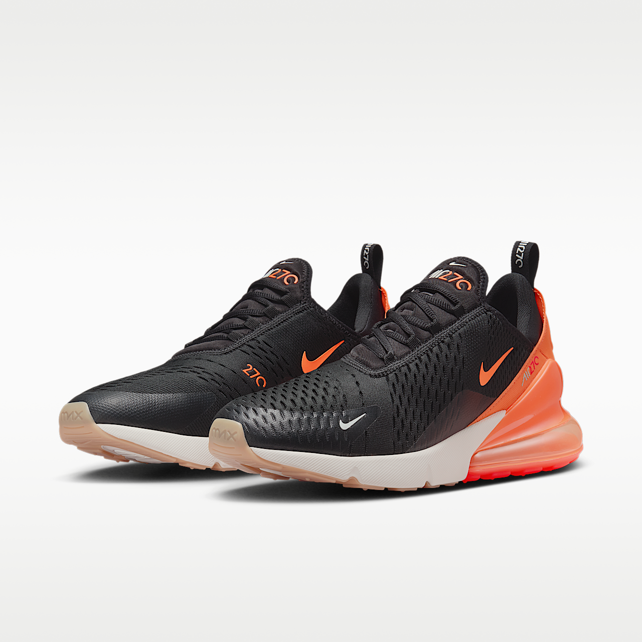 Nike Air max 270 sneaker Zwart/Bright Crimson/Phantom/Total Orange