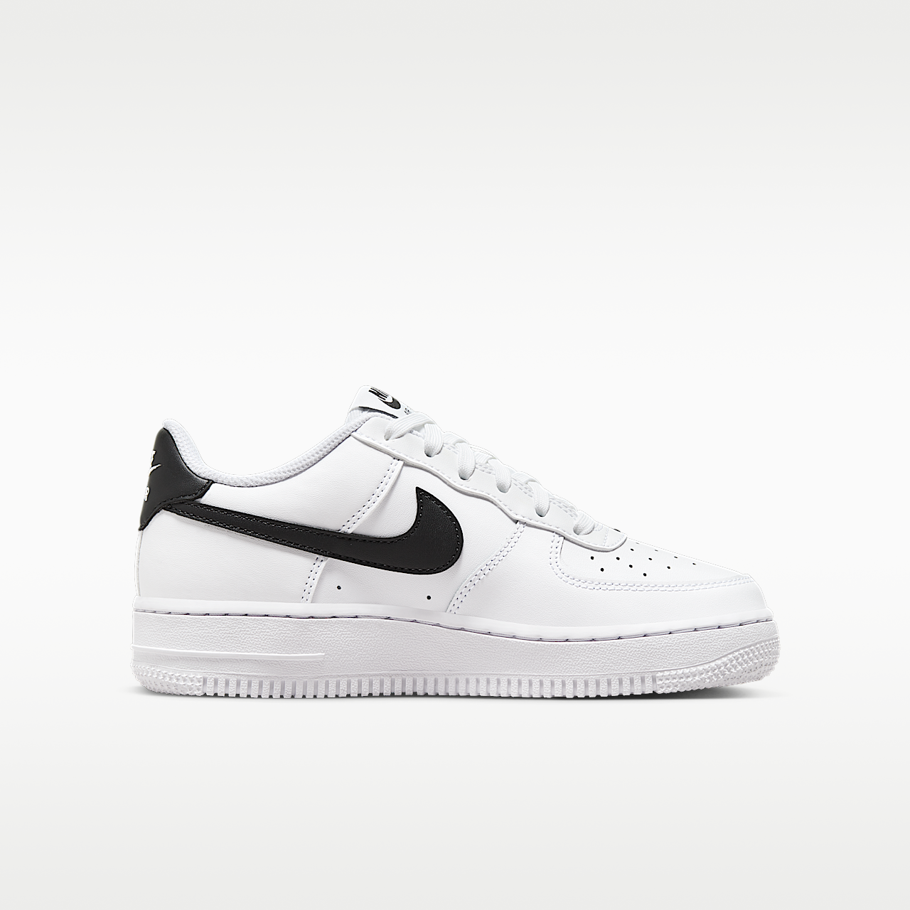 Nike Air Force 1 sneaker Wit/Zwart