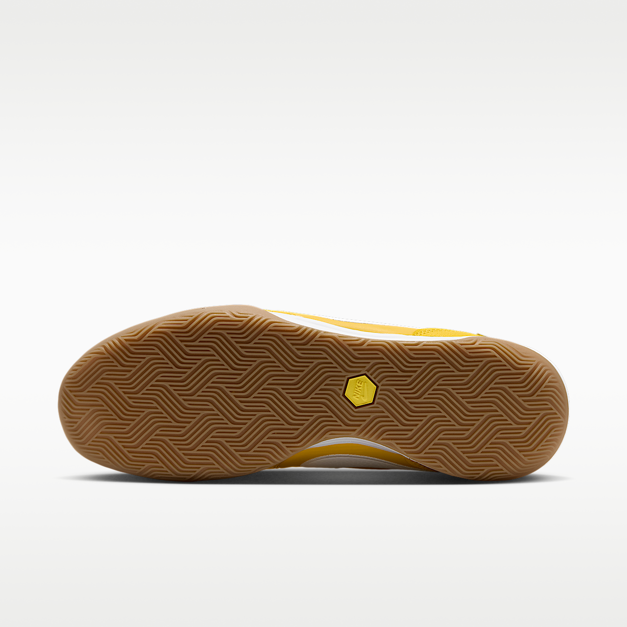 Nike  sneaker Chrome Yellow/Gum Medium Brown/Wit