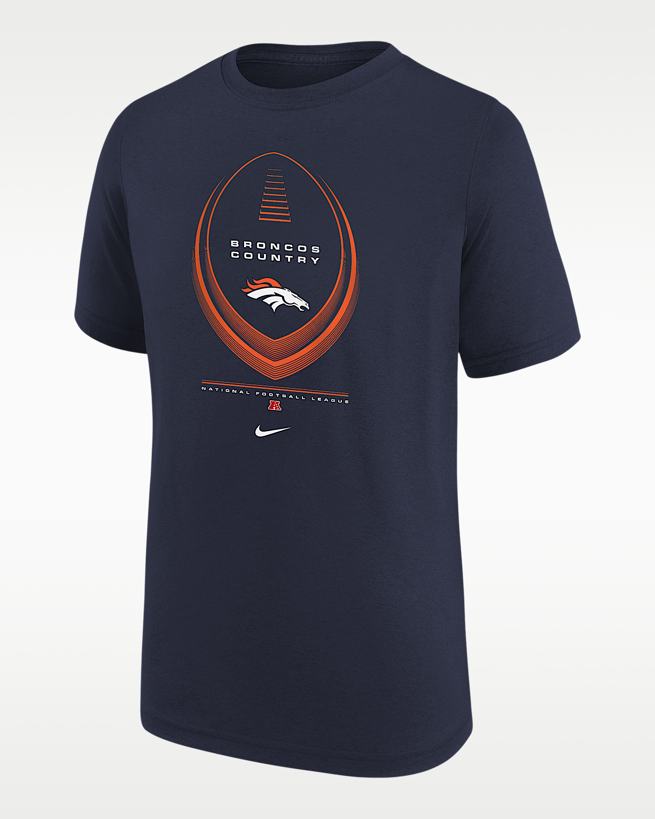 Детская футболка Denver Broncos Icon Legend Edition Big Kids' Nike Dri-FIT NFL