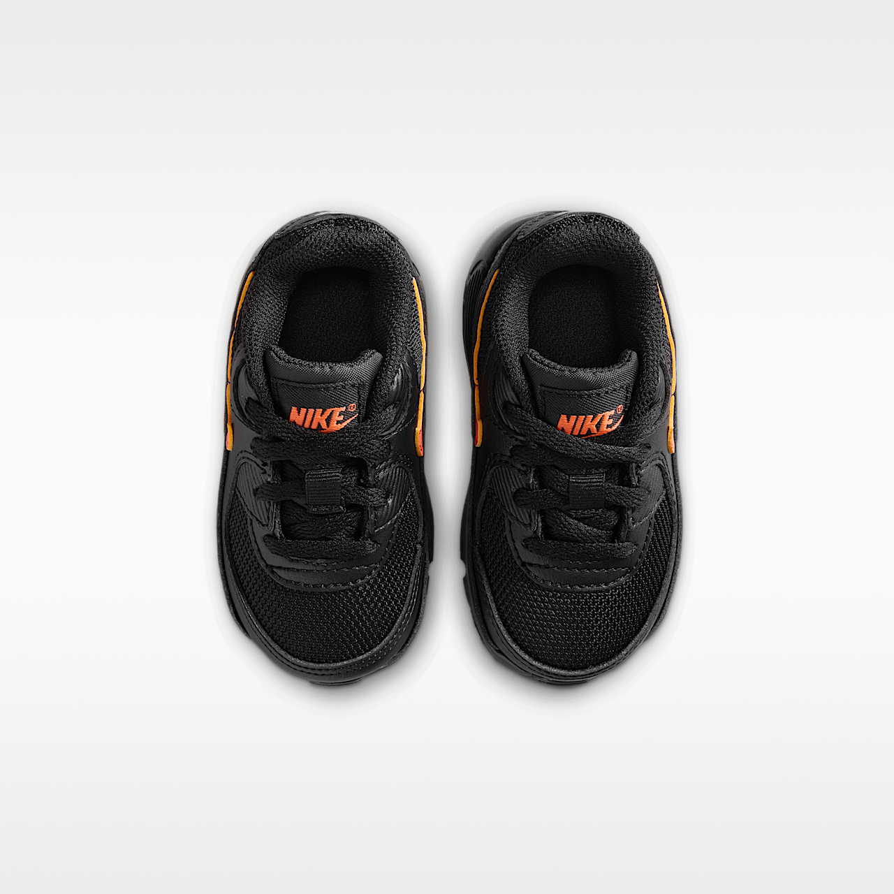 Nike Air Max sneaker Zwart/Turf Orange