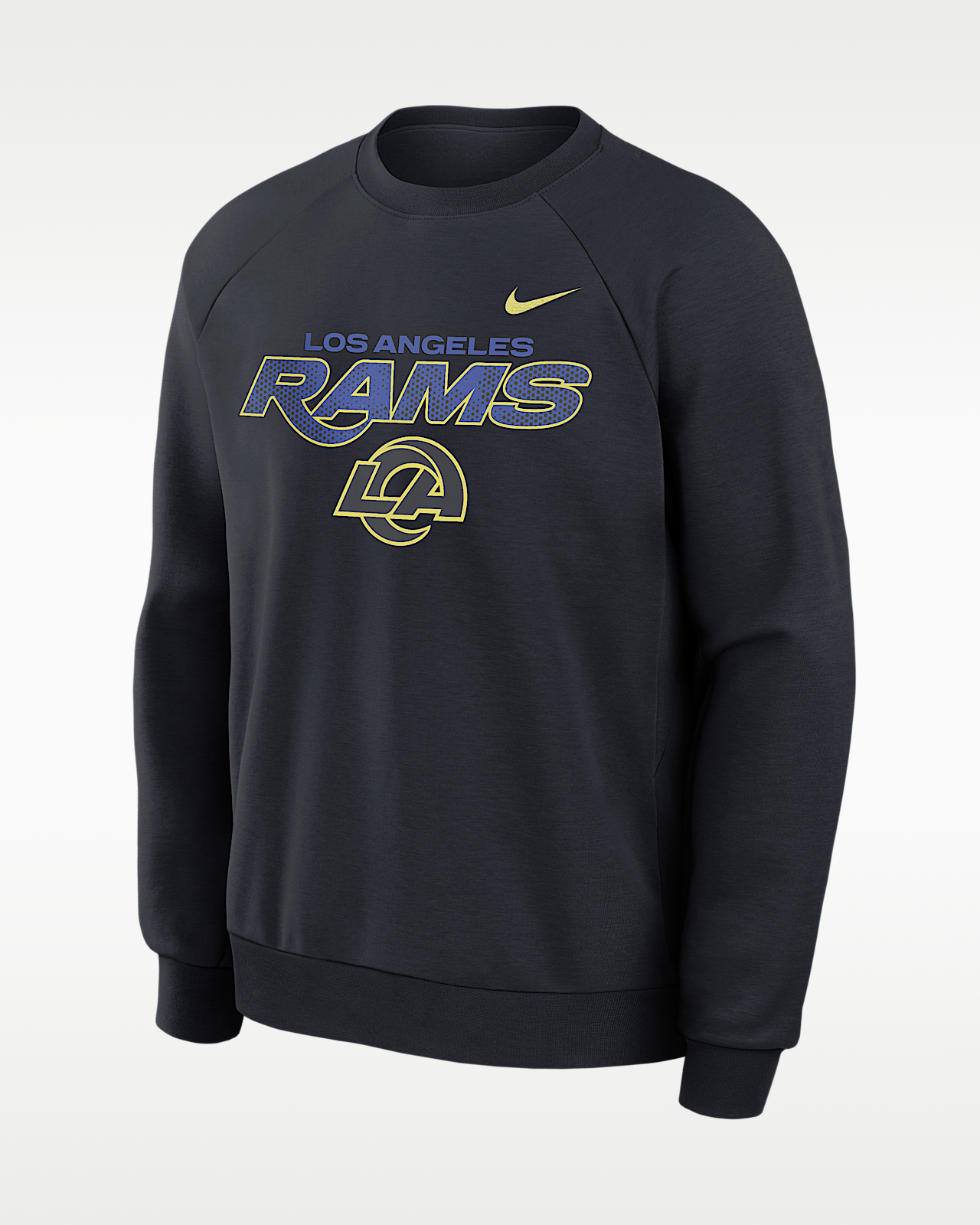 Мужские  Los Angeles Rams Rivalries Collection Primary Nike Dri-FIT NFL Pullover Crew