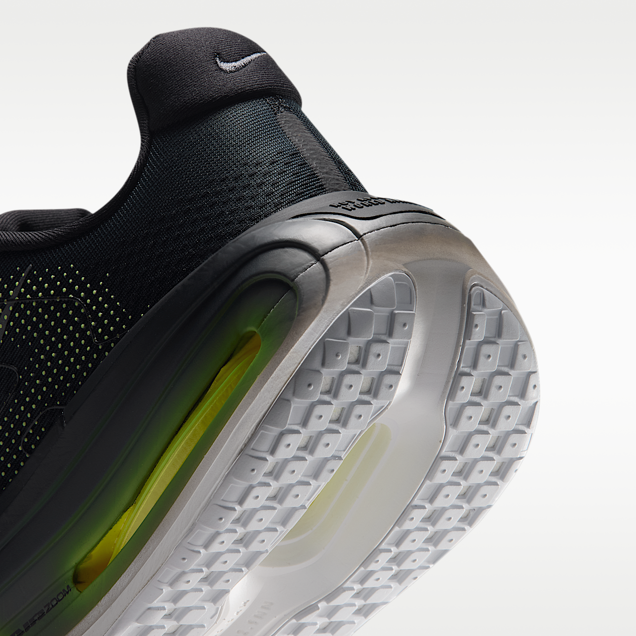 Nike Vomero sneaker Zwart/Anthracite/Lemon Venom/Metallic Dark Grey