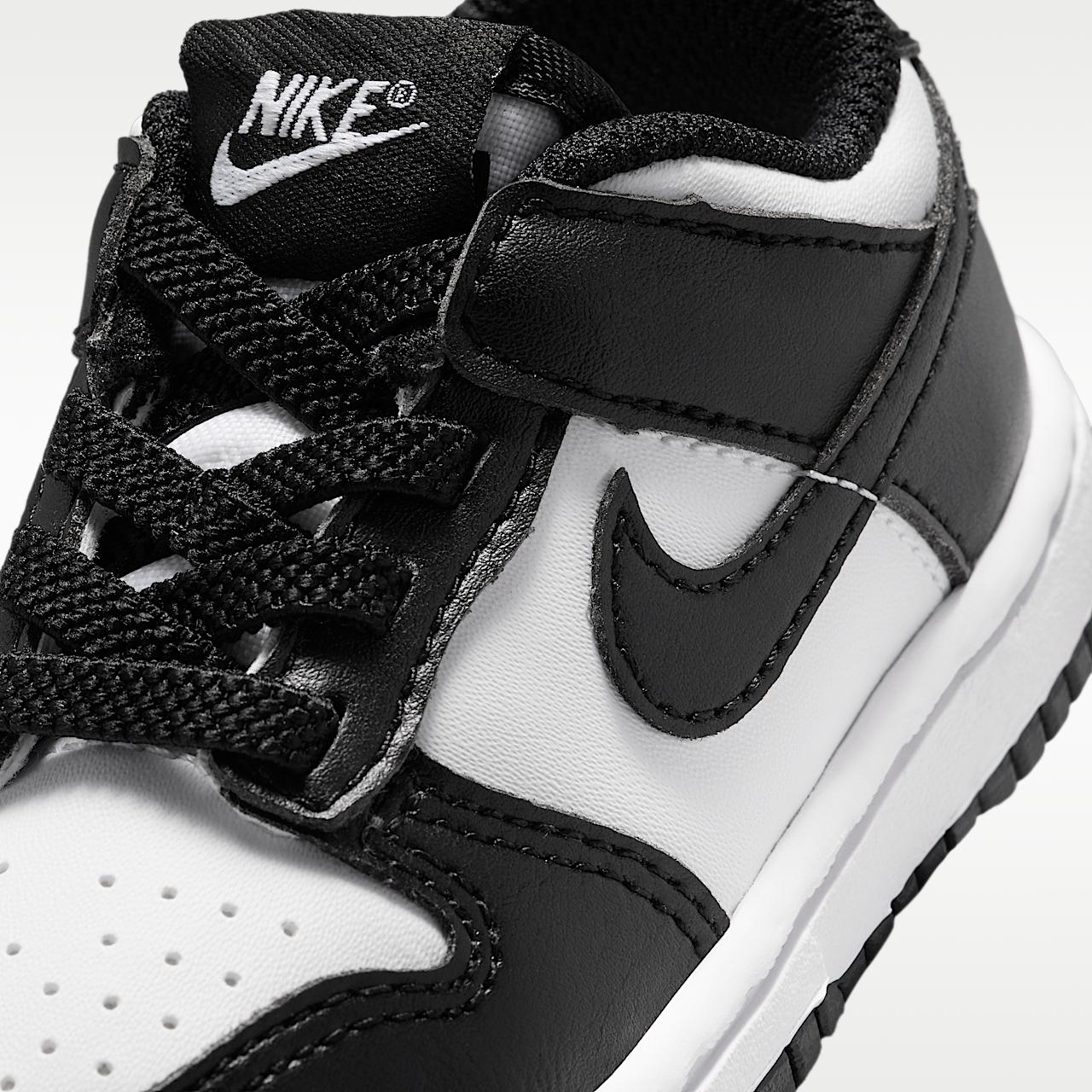 Nike Dunk Low sneaker Wit/Wit/Zwart