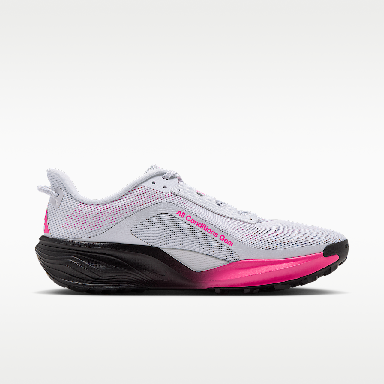 Nike ACG sneaker Pure Platinum/Hyper Pink/Hyper Pink/Zwart