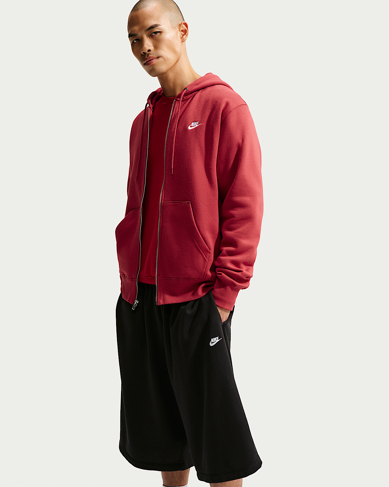 Мужское худи Nike Club Full-Zip Fleece Hoodie