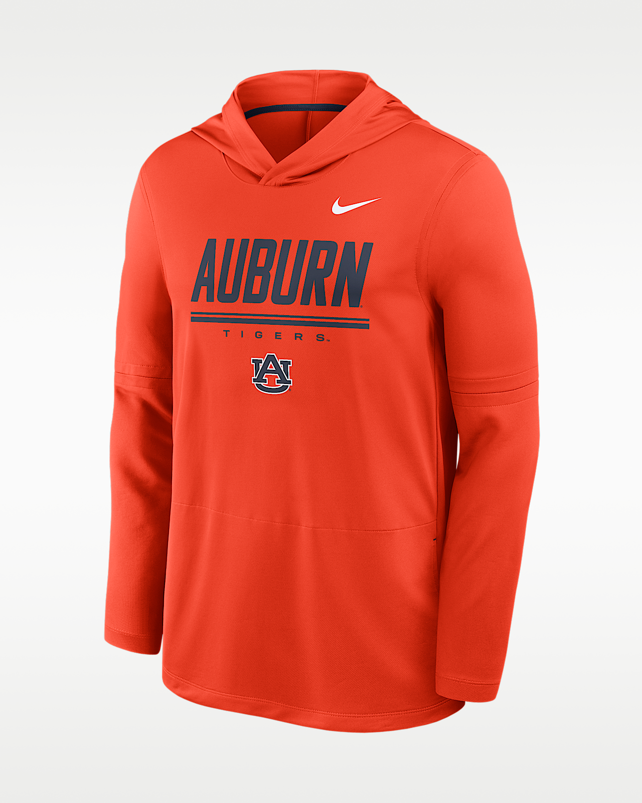 Мужские  Auburn Sideline Nike Dri-FIT College Long-Sleeve Hooded Top