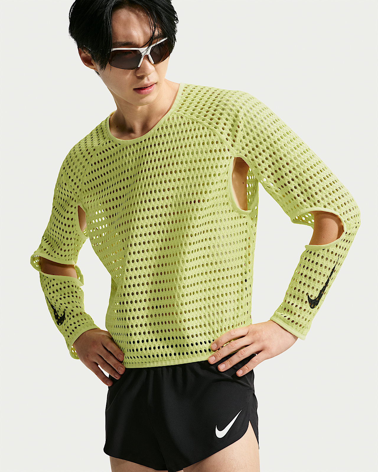 Мужские  Nike Radical AirFlow Aero-FIT Long-Sleeve Top для бега