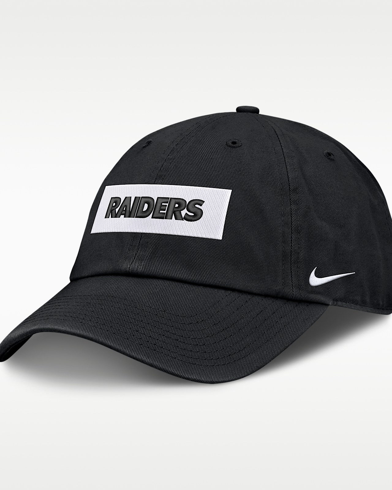 Мужские  Las Vegas Raiders Primetime Club Wordmark Nike NFL Adjustable Hat
