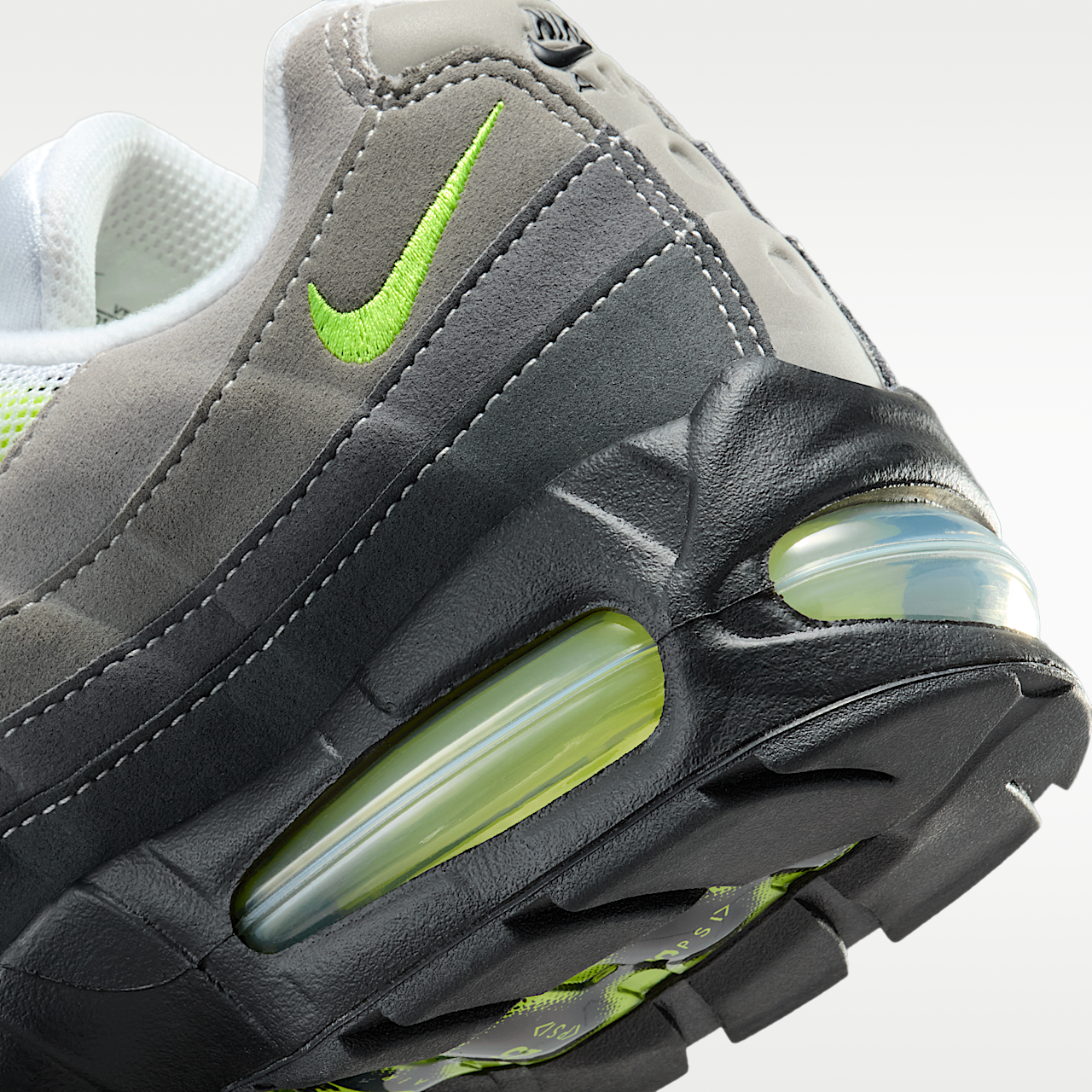 Nike Air Max sneaker Zwart/Anthracite/Light Graphite/Neon Yellow