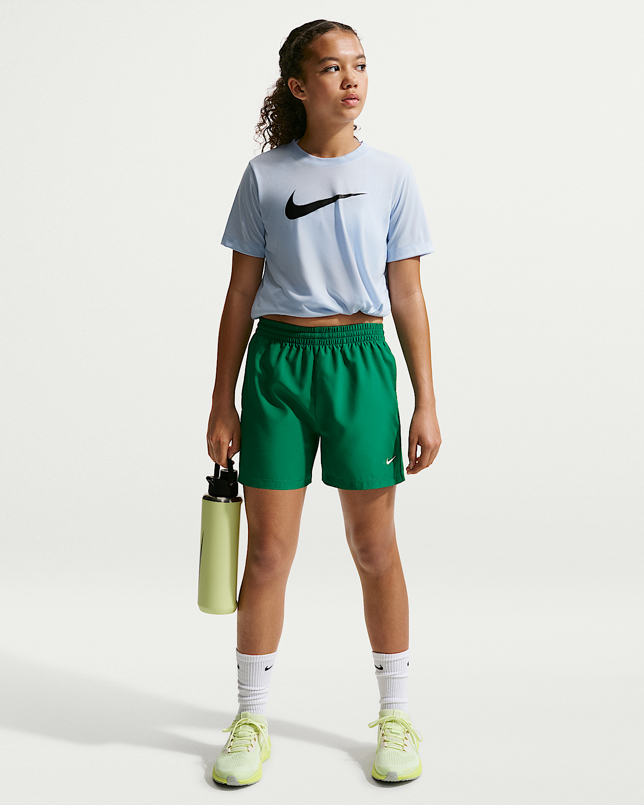 Детские шорты Nike Multi Big Kids' Dri-FIT Woven Shorts