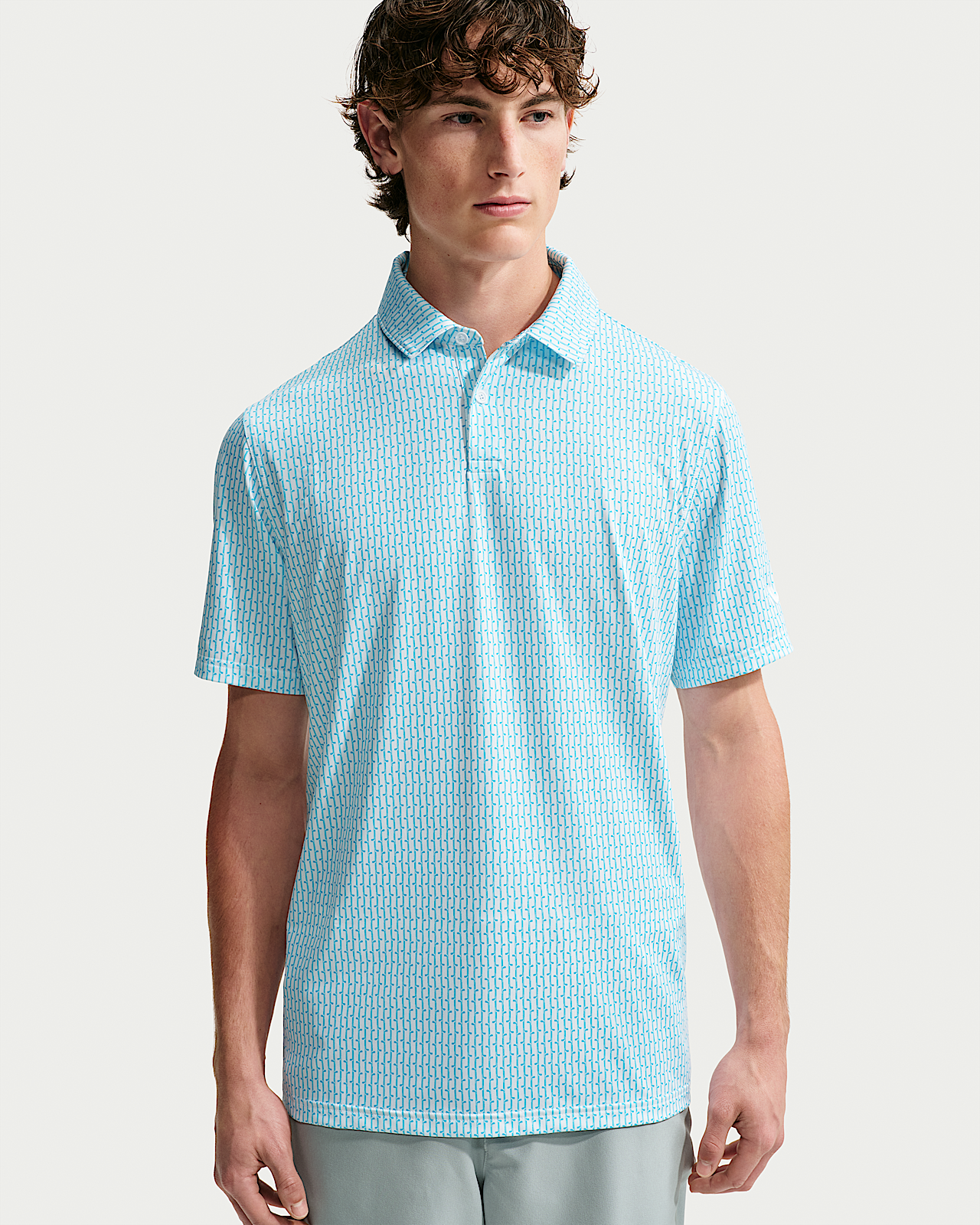 Мужские  Nike Velocity Dri-FIT Printed Golf Polo