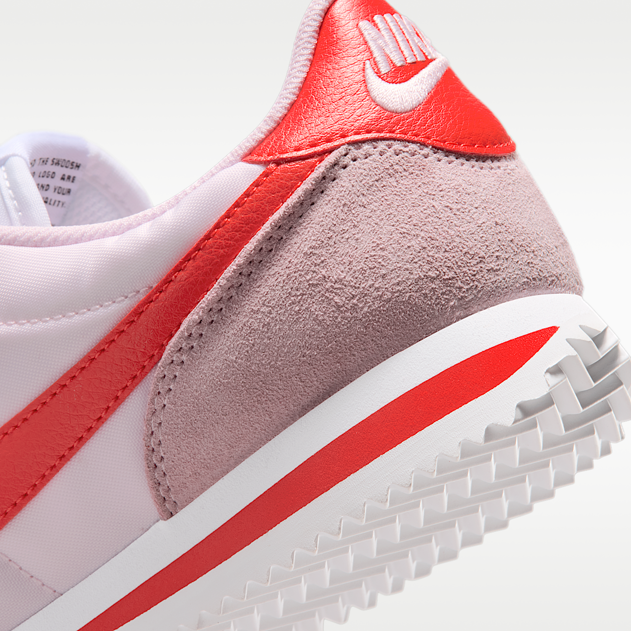 Nike Cortez sneaker Pink Foam/Wit/Safety Orange/Light Crimson