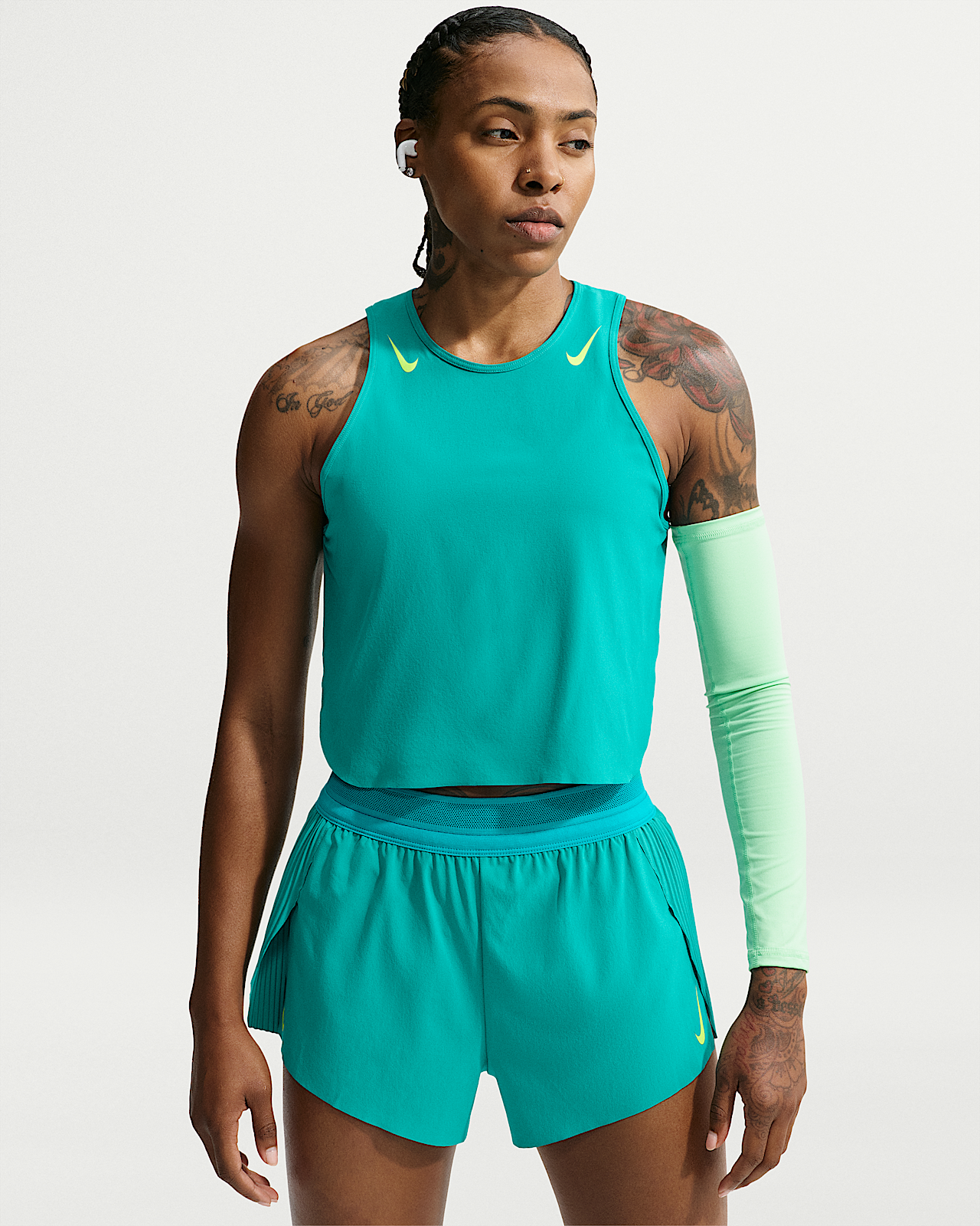 Женские  Nike AeroSwift Dri-FIT ADV Cropped Tank Top для бега