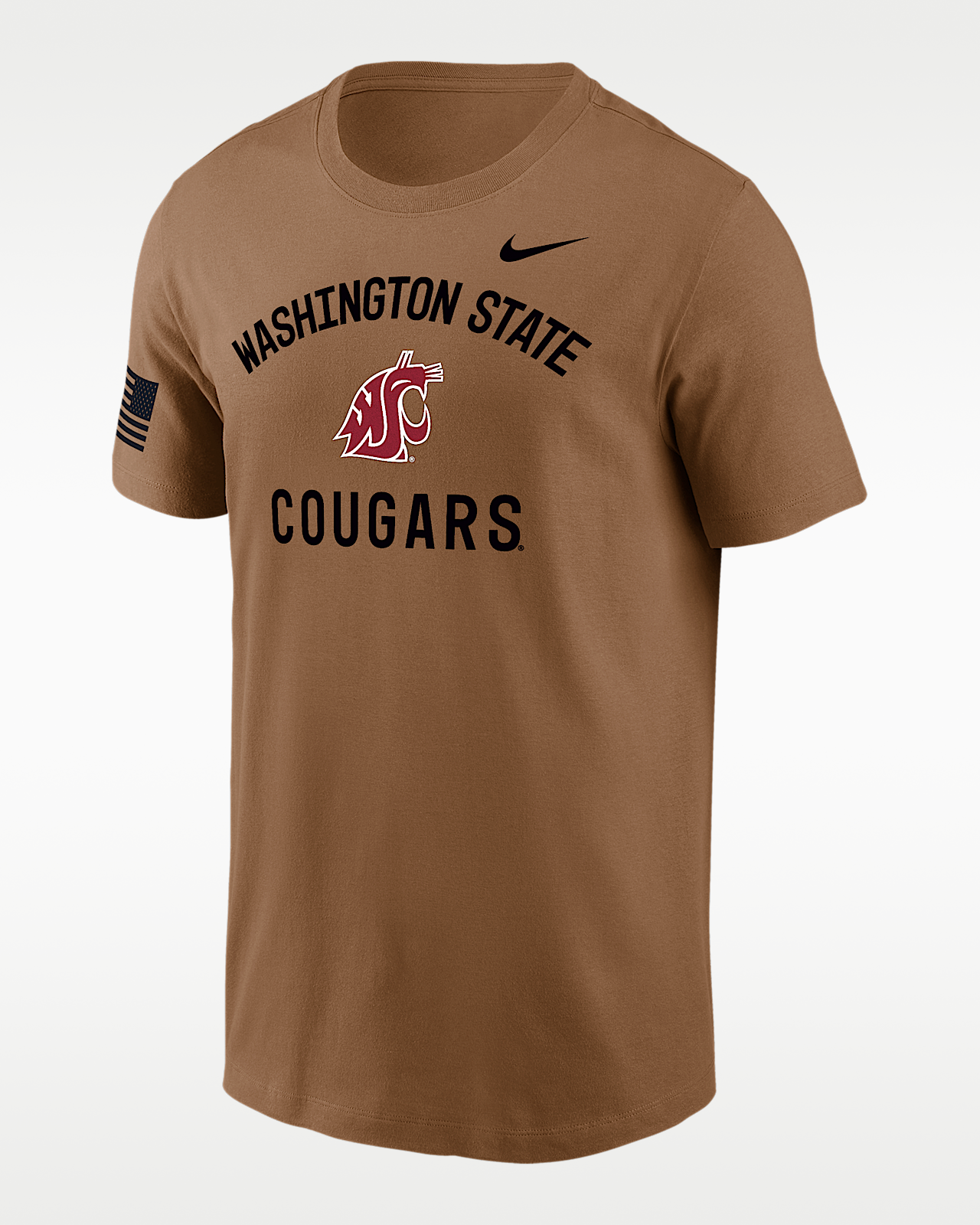 Мужская футболка Washington State Cougars Nike Dri-FIT College