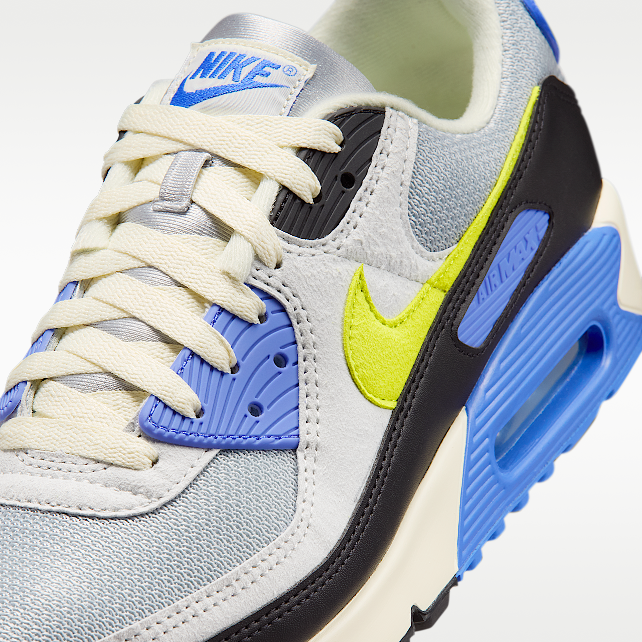 Nike Air Max sneaker Photon Dust/Light Smoke Grey/Zwart/Cyber