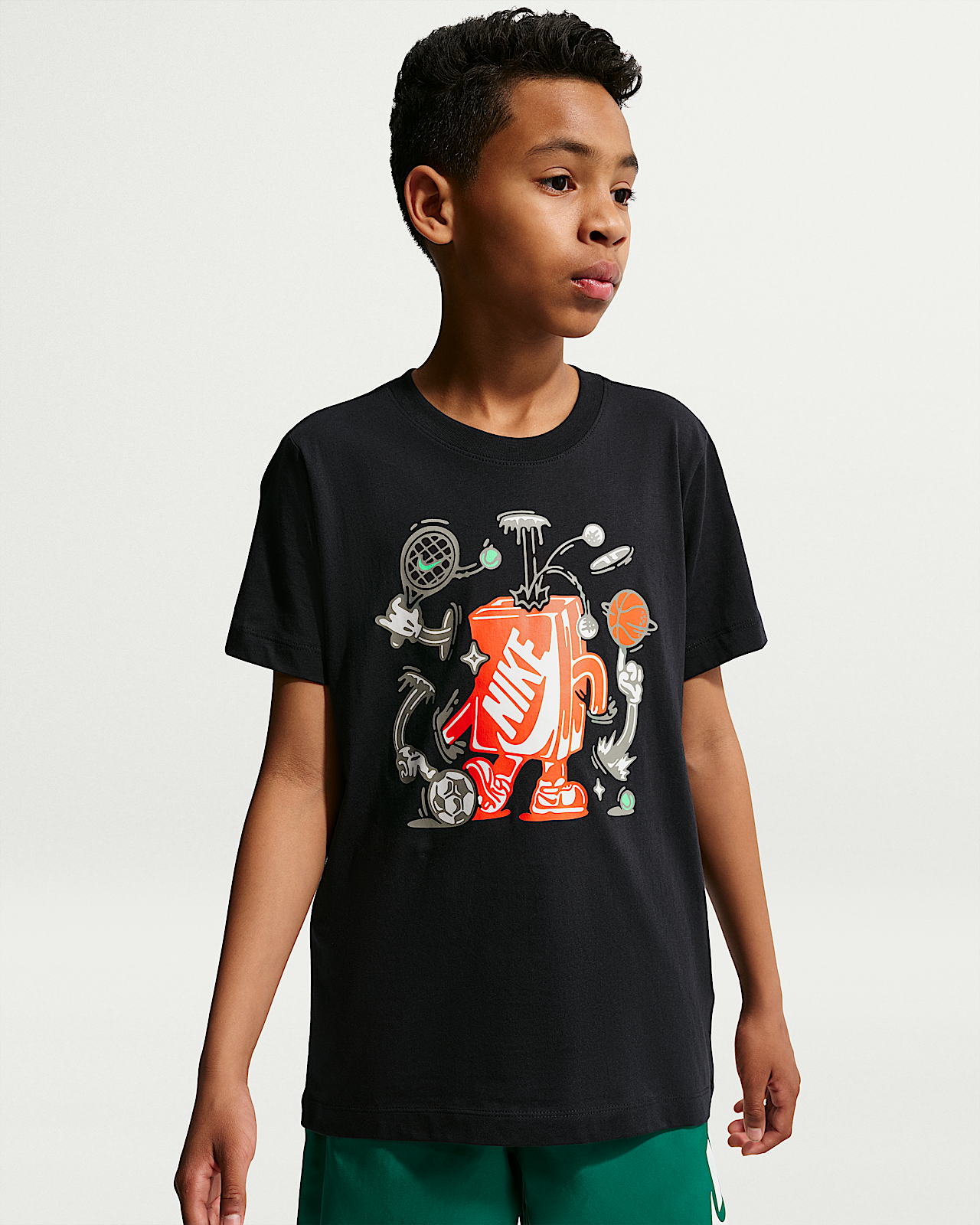 Детская футболка Nike Sportswear Big Kids'