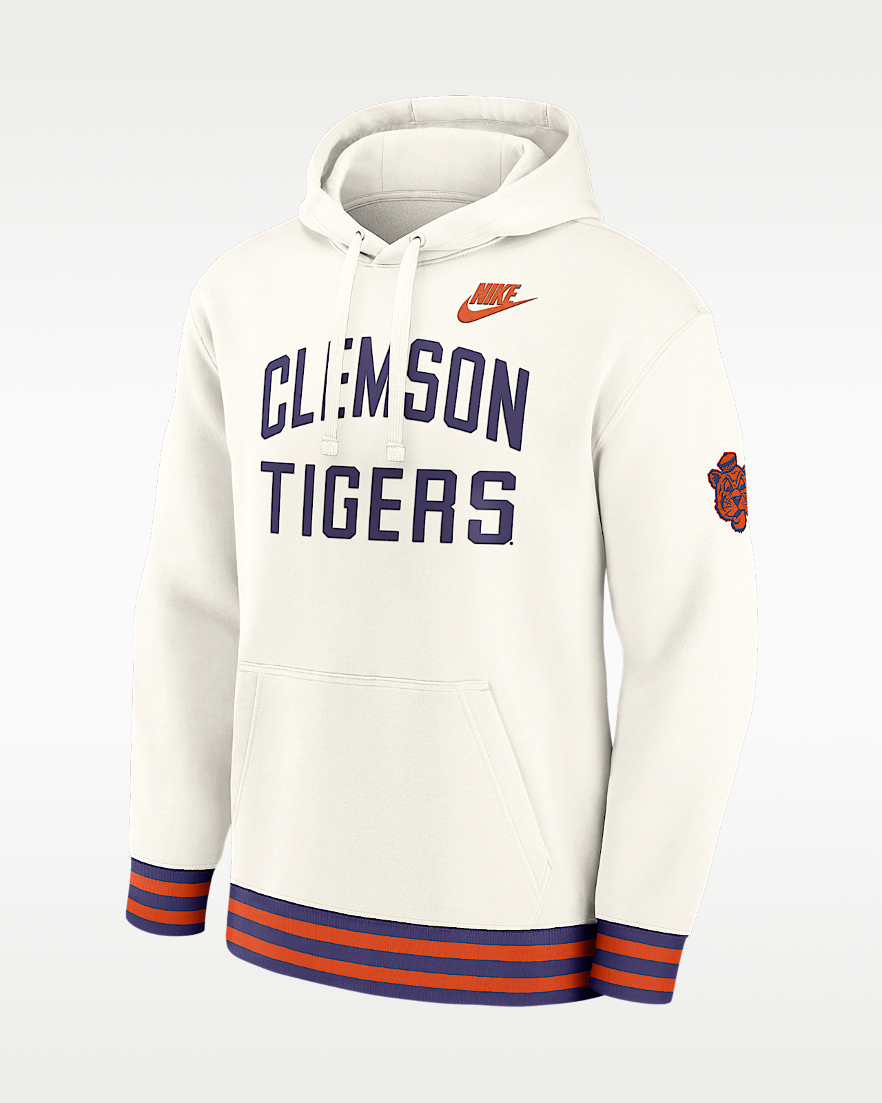 Мужское худи Clemson Legacy Nike College Pullover Hoodie