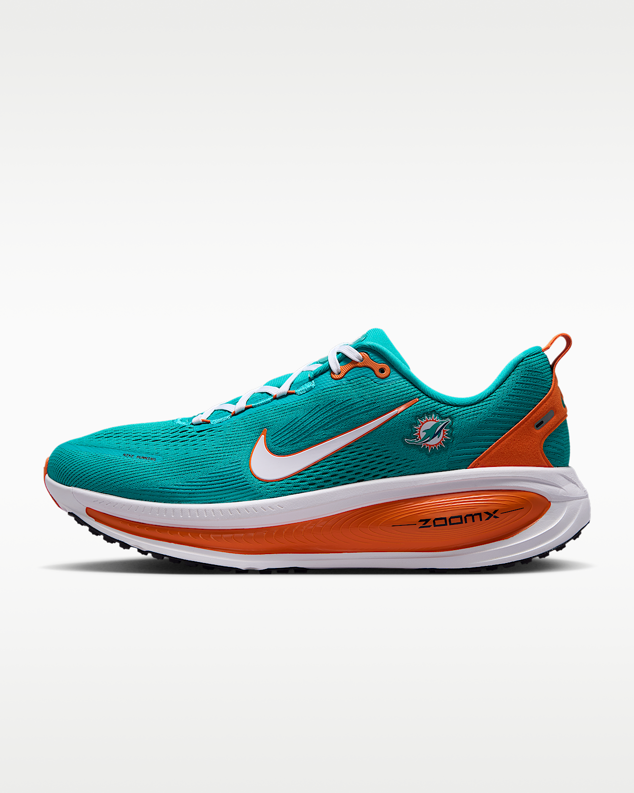 Unisex кроссовки Nike Vomero 18 (Miami Dolphins) NFL Road для бега