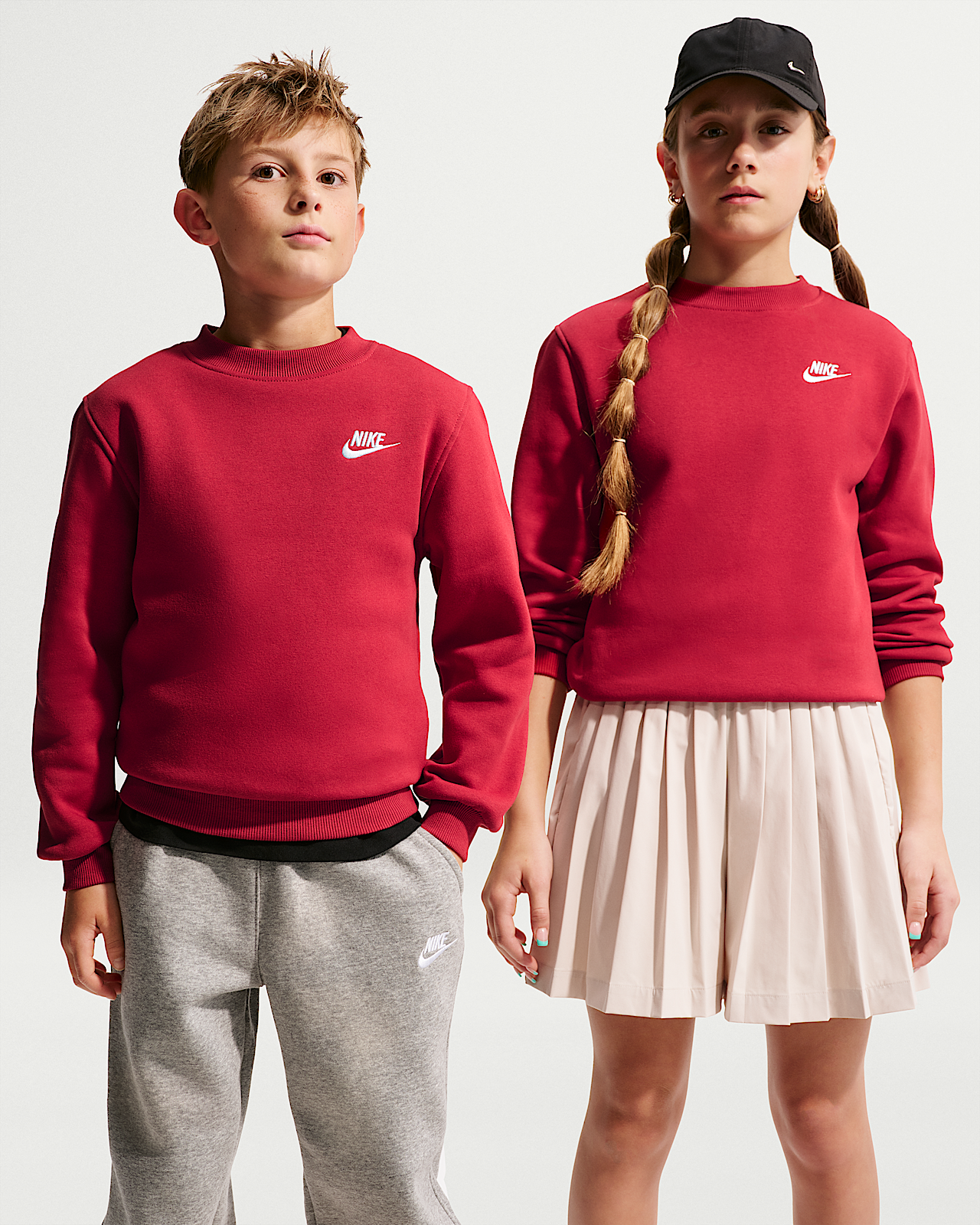 Детский свитшот Nike Sportswear Club Fleece Big Kids'