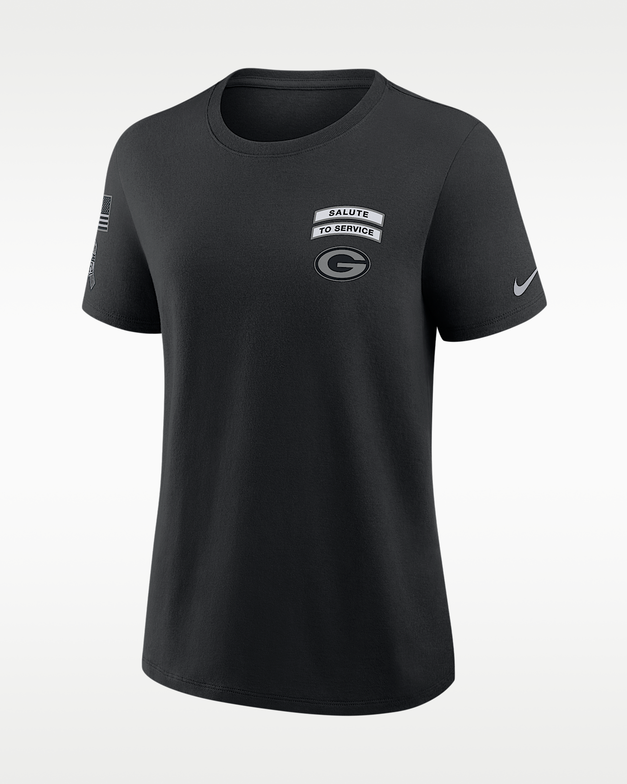 Женская футболка Green Bay Packers Salute to Service Nike NFL