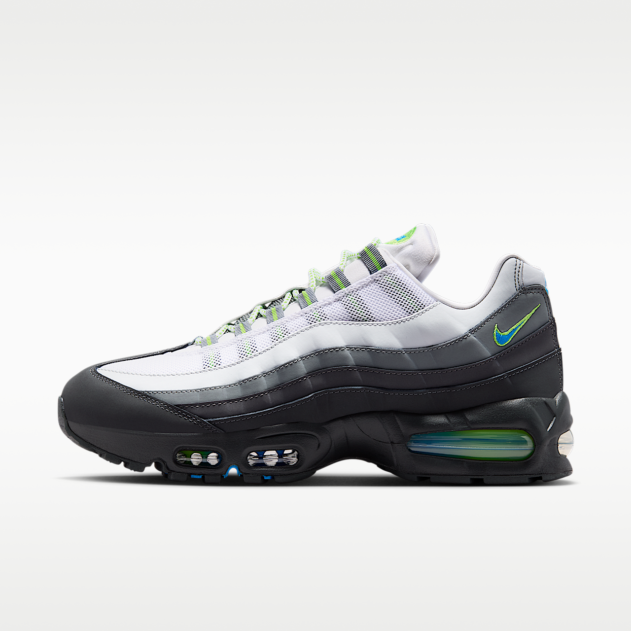 Nike Air Max sneaker Zwart/Action Green/Anthracite/Photo Blue