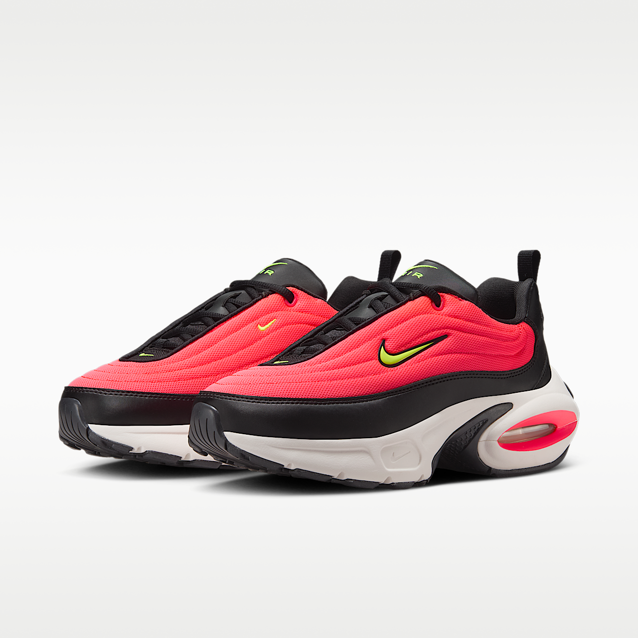Nike Air Max sneaker Zwart/Hot Punch/Sail/Volt