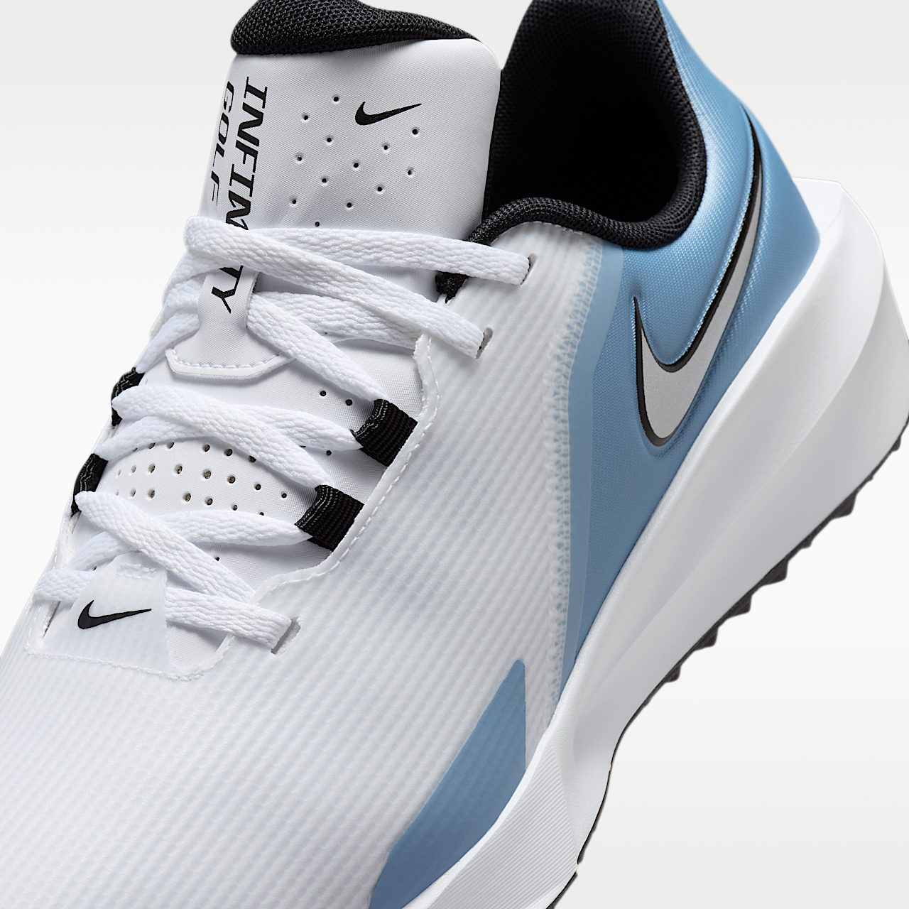Nike  sneaker Wit/Work Blue/Metallic Silver