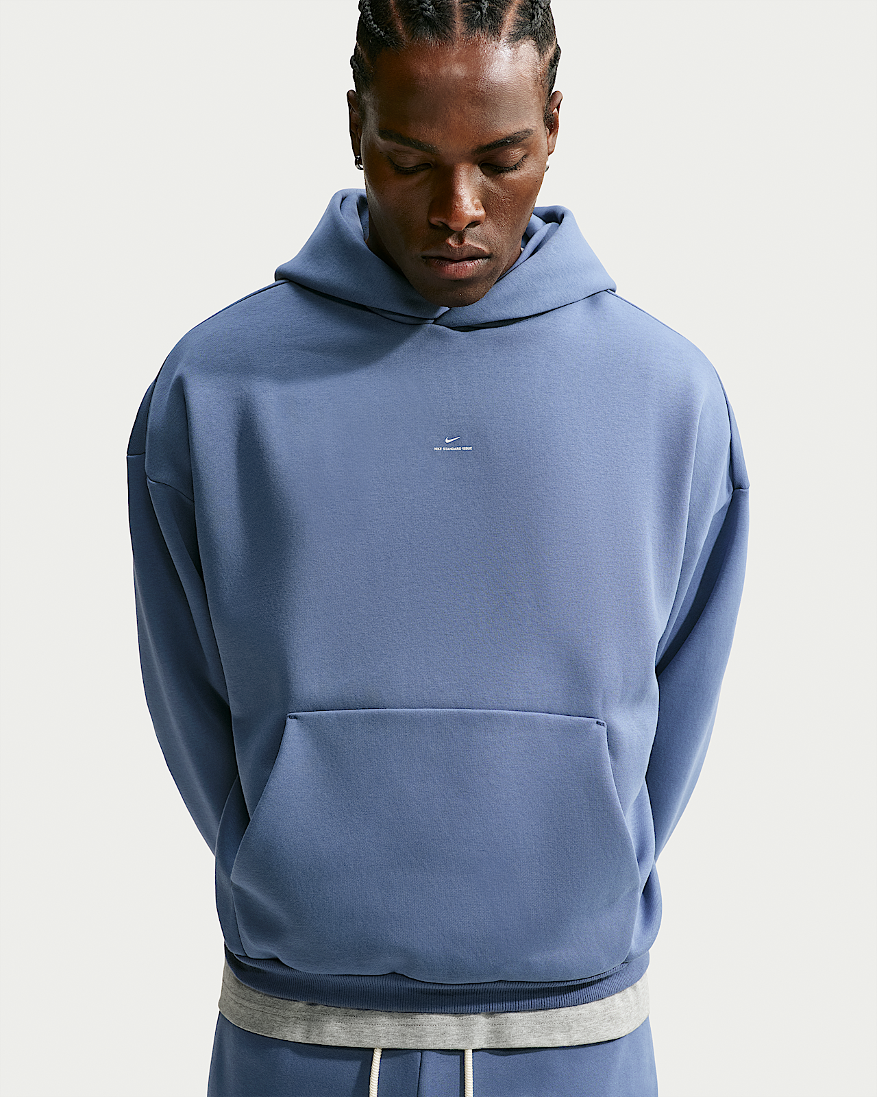Мужское худи Nike Standard Issue Therma-FIT Brushed Basketball Pullover Hoodie для баскетбола