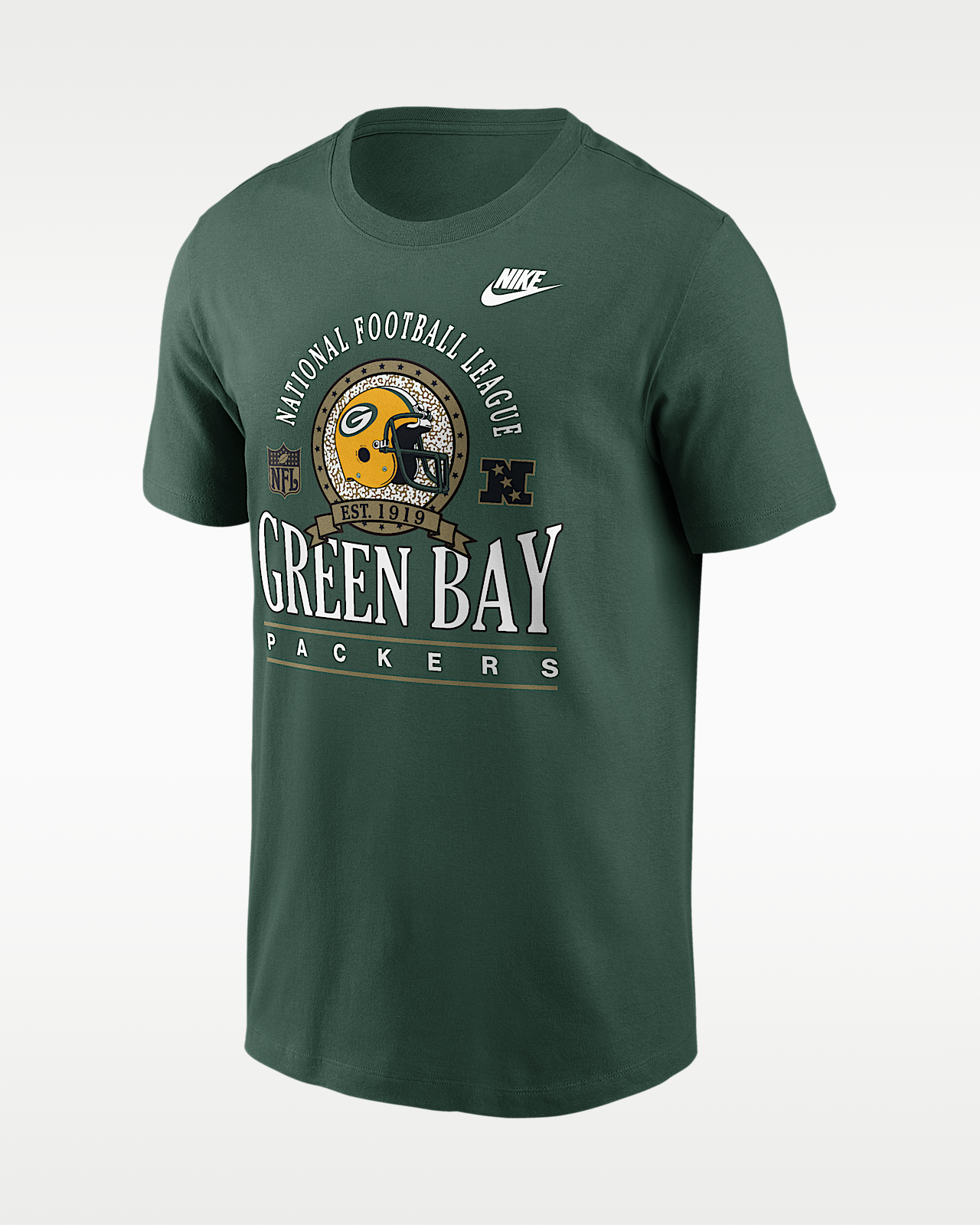 Мужская футболка Green Bay Packers Rewind Essential Nike NFL
