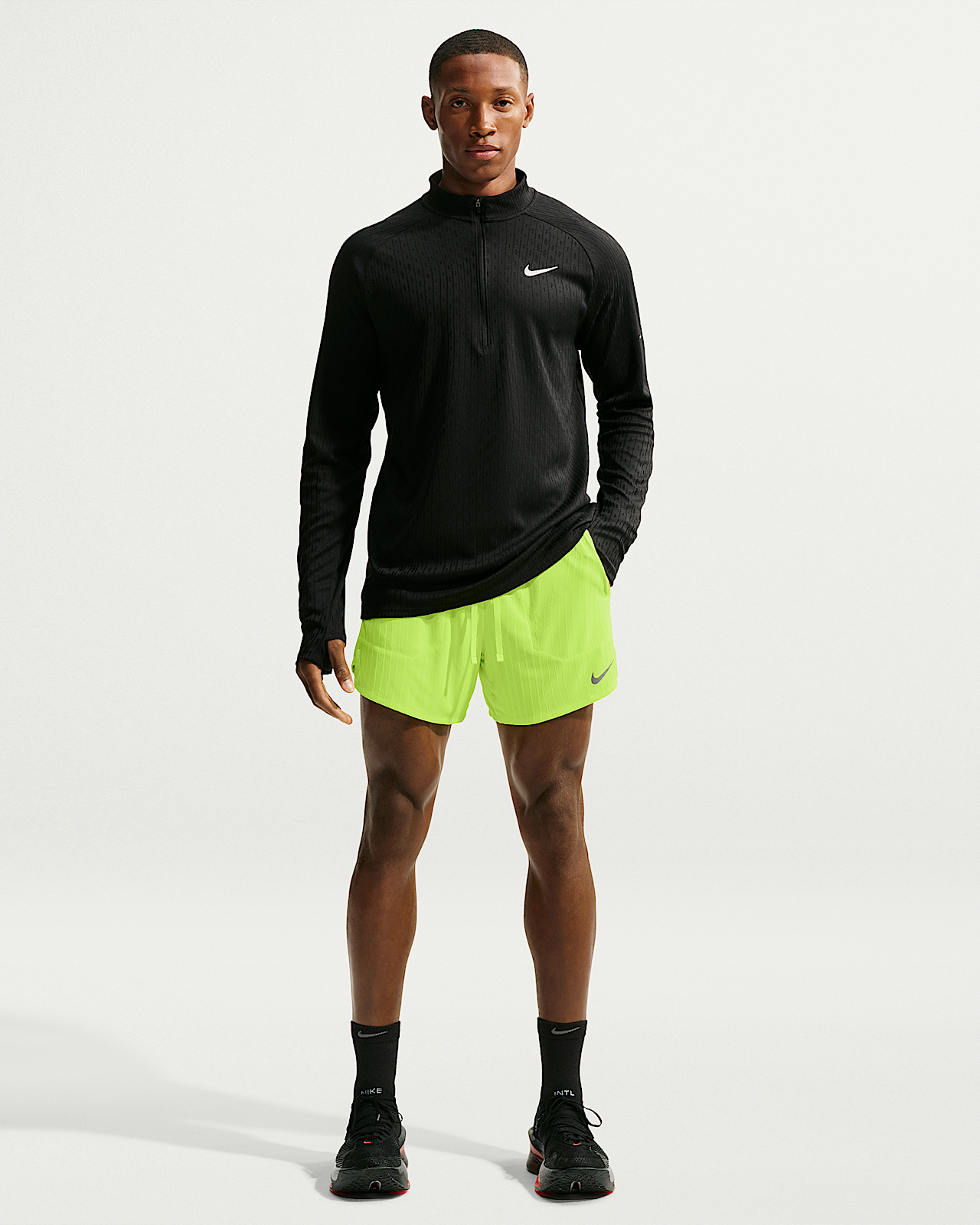 Мужские шорты Nike Stride Aero-FIT 5" Brief-Lined Shorts для бега