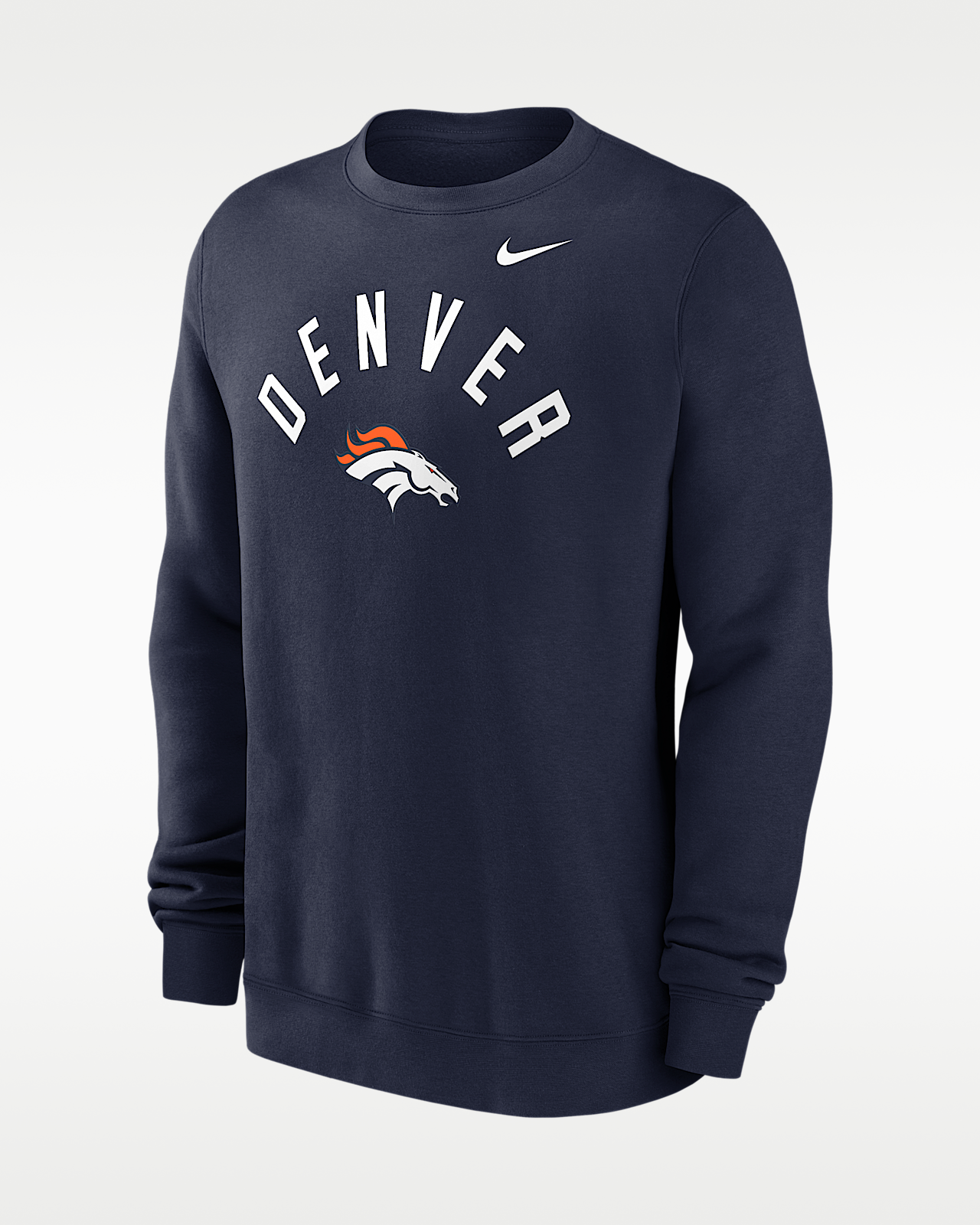 Мужские  Denver Broncos Club Nike NFL Pullover Crew
